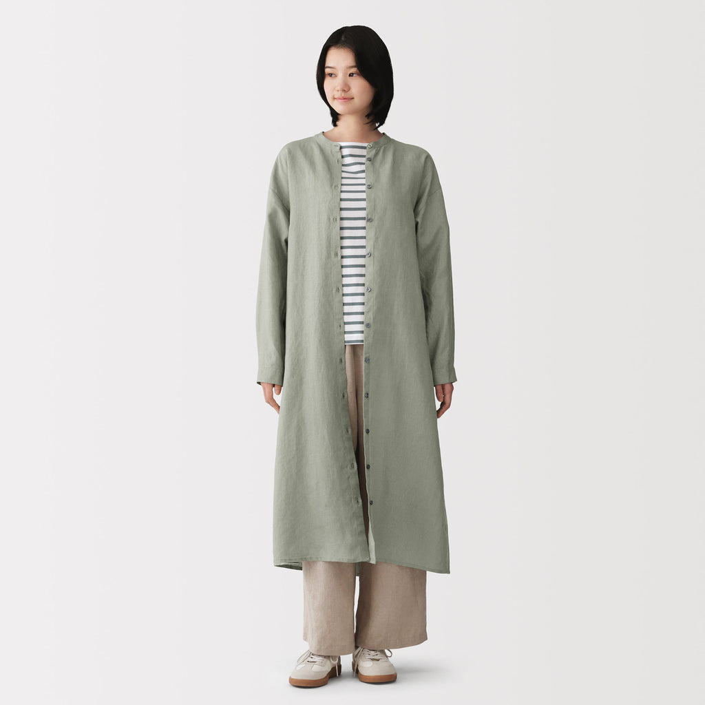 Linen Shirt Dress