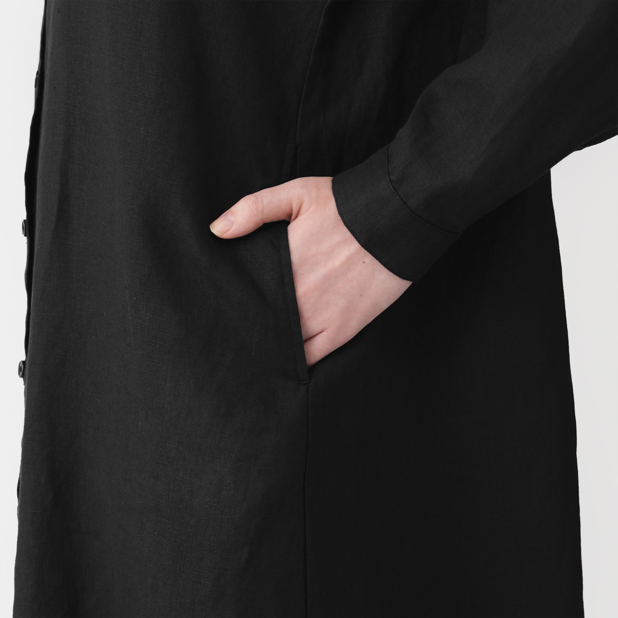 Linen Shirt Dress