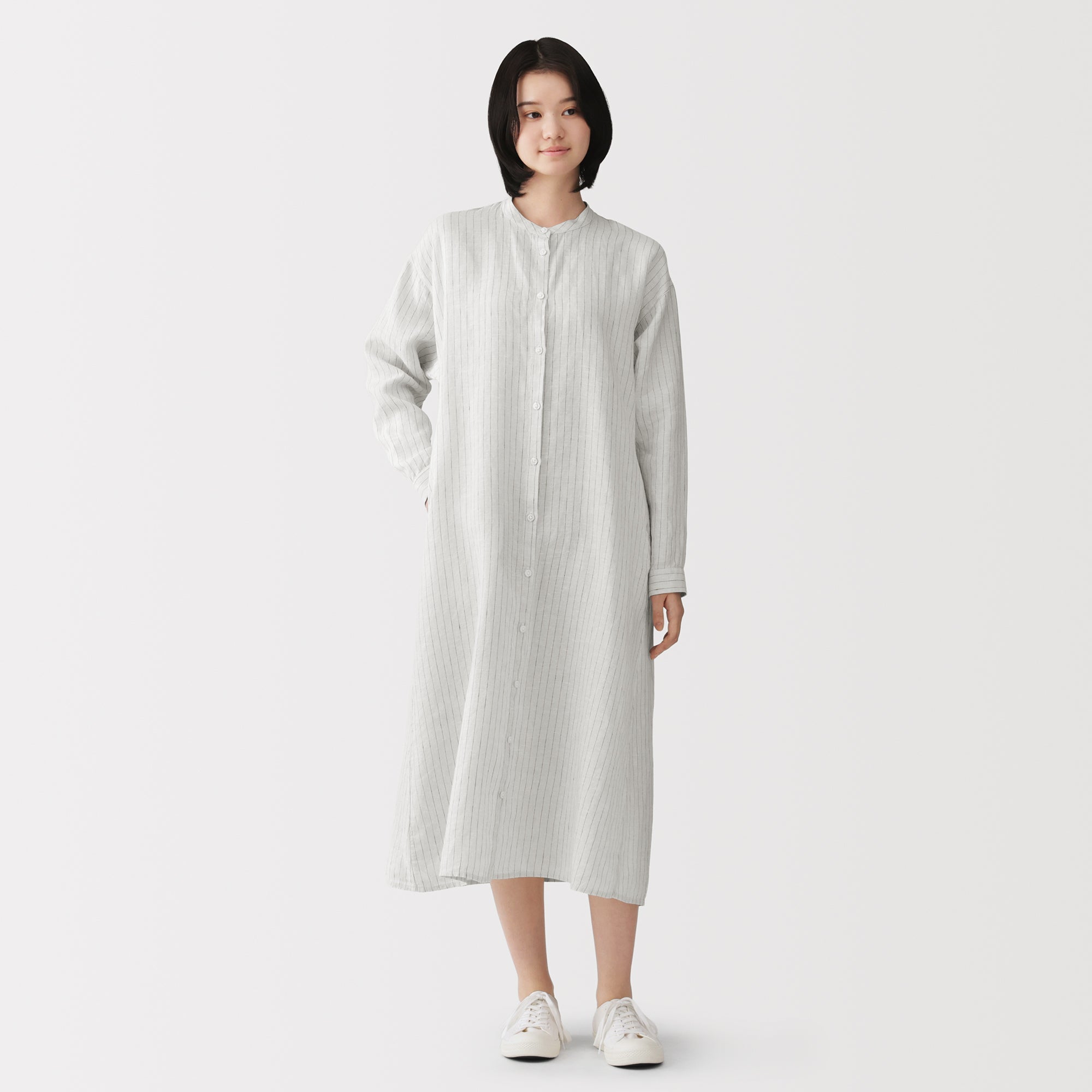 Linen Shirt Dress