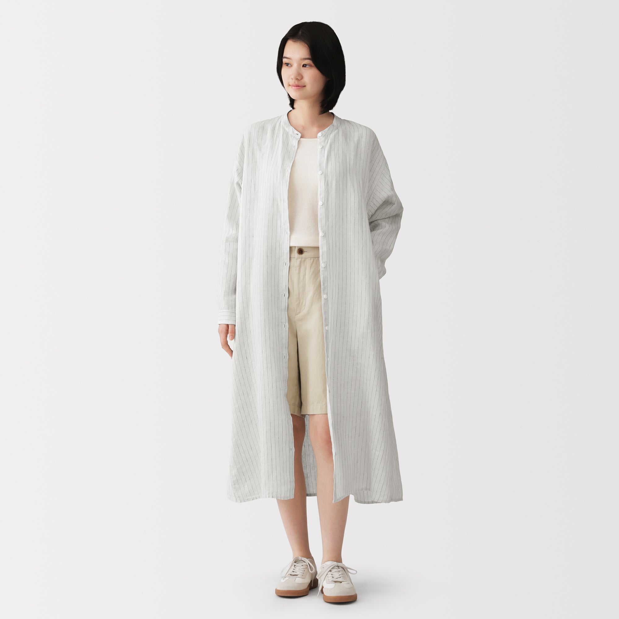 Linen Shirt Dress