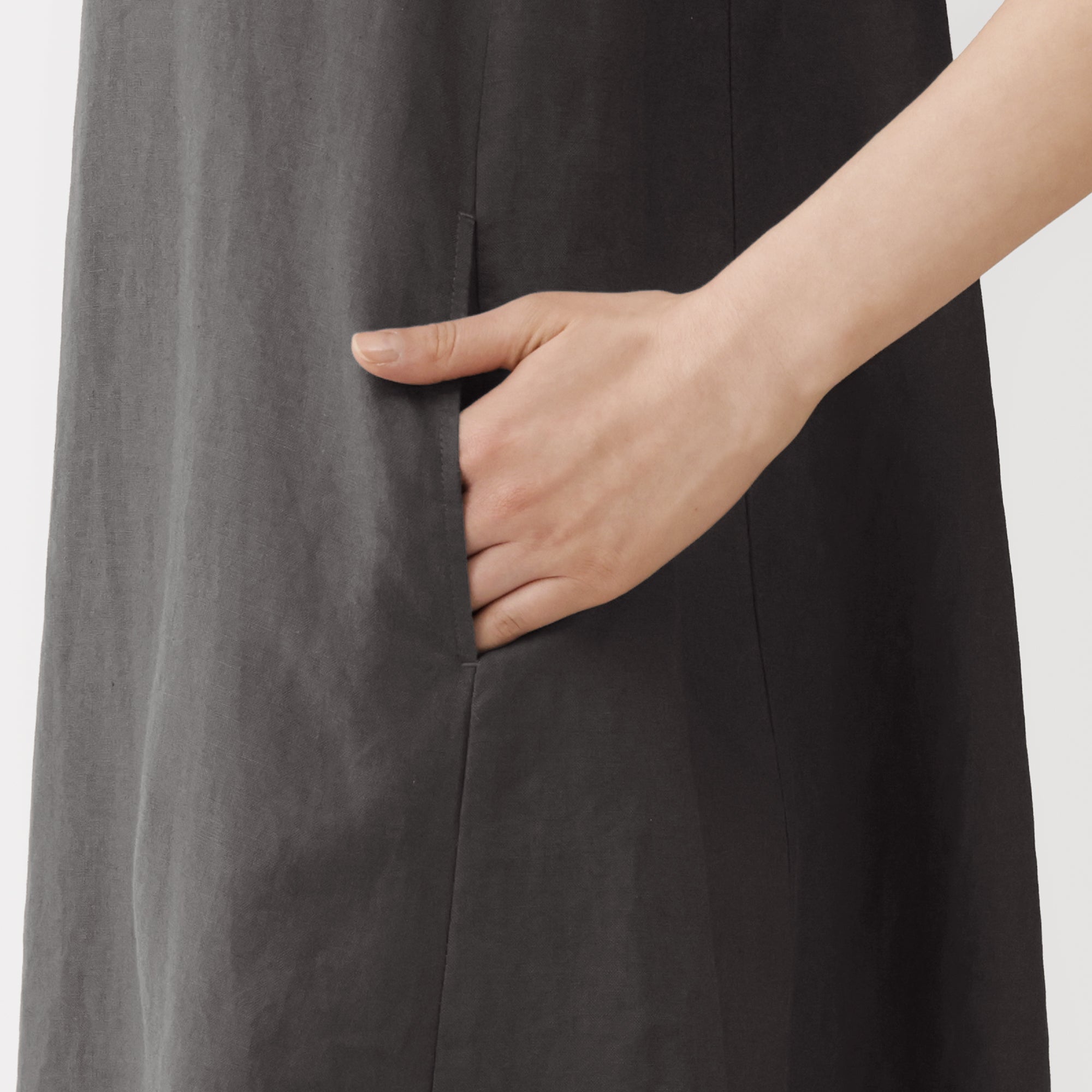 Linen Sleeveless Dress