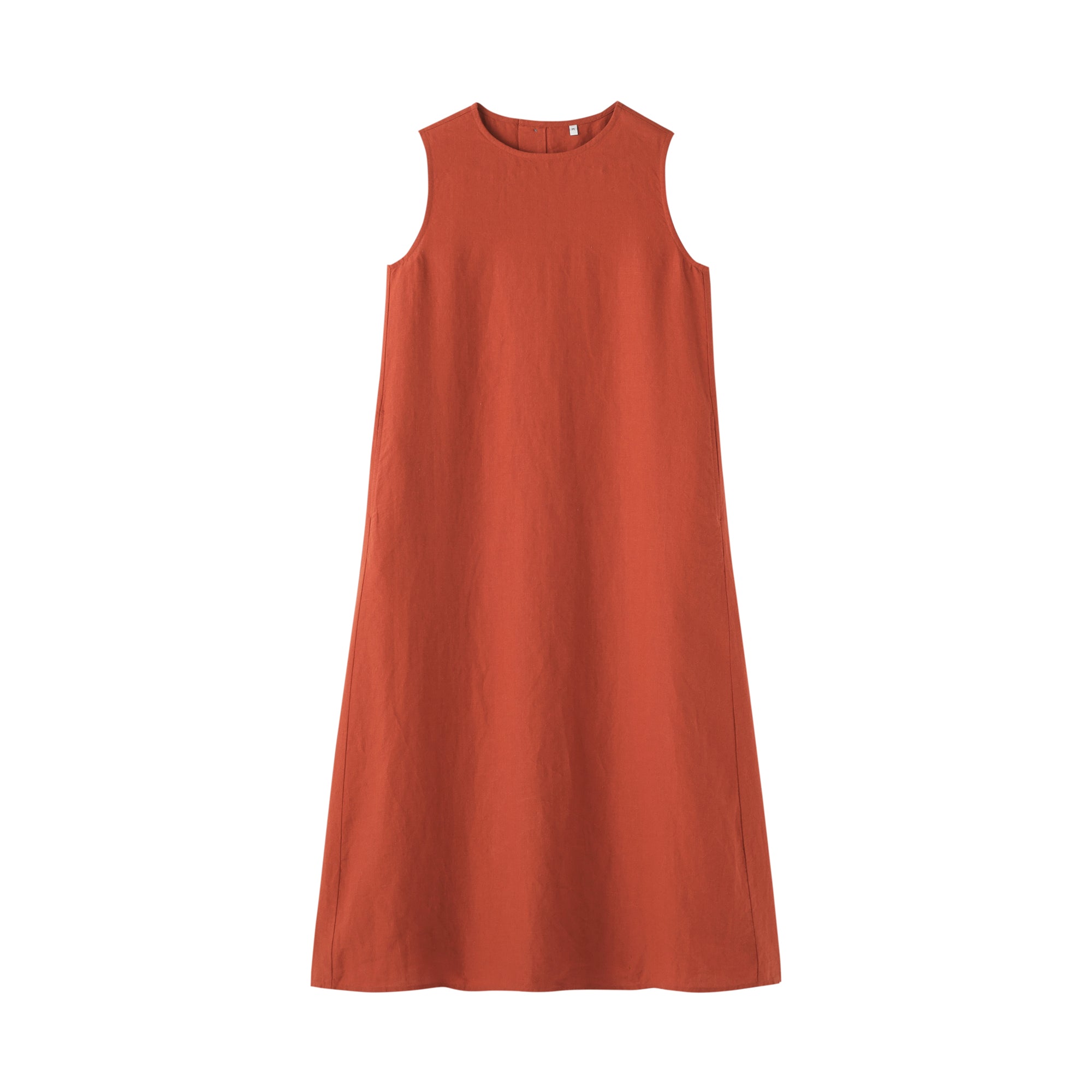 Linen Sleeveless Dress