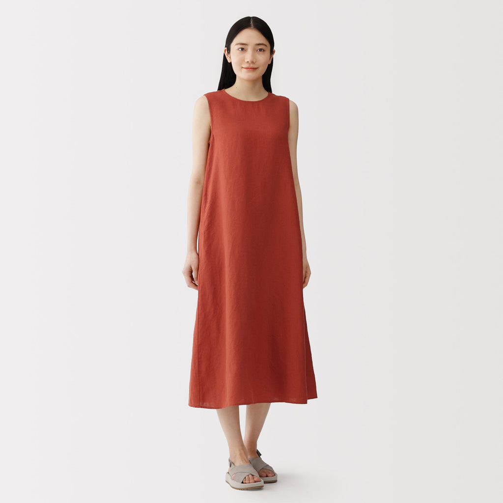 Linen Sleeveless Dress