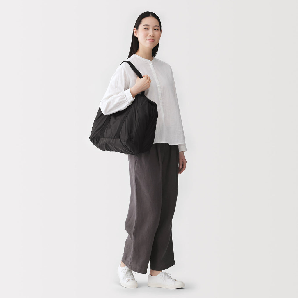 Pocketable Water Repellent Boston Bag 75L