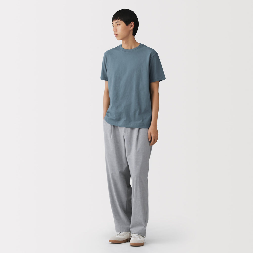 Cotton Jersey Crewneck T-Shirt