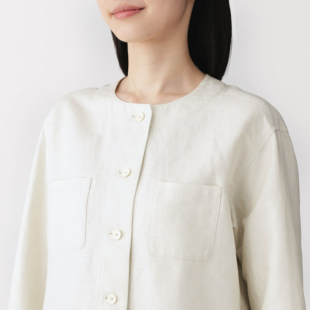 Hemp Blend Twill Shirt