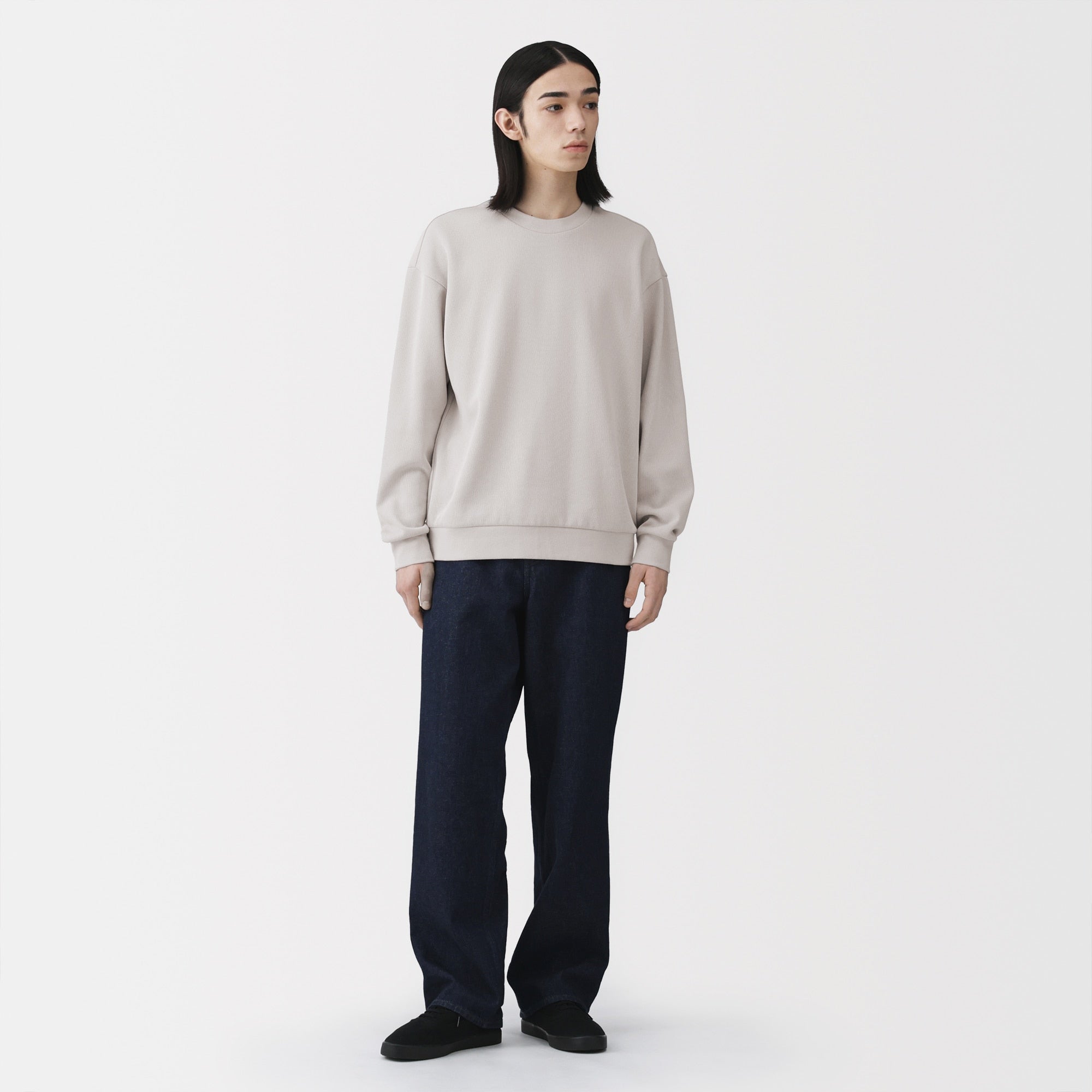 Double Knit Crewneck Pullover