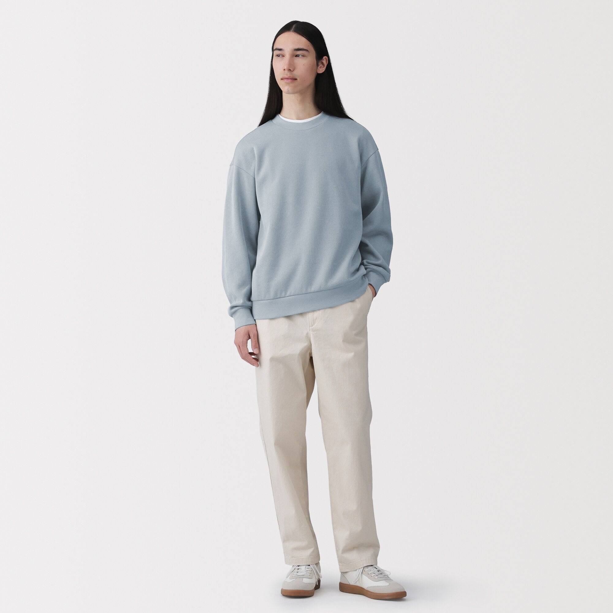 Double Knit Crewneck Pullover