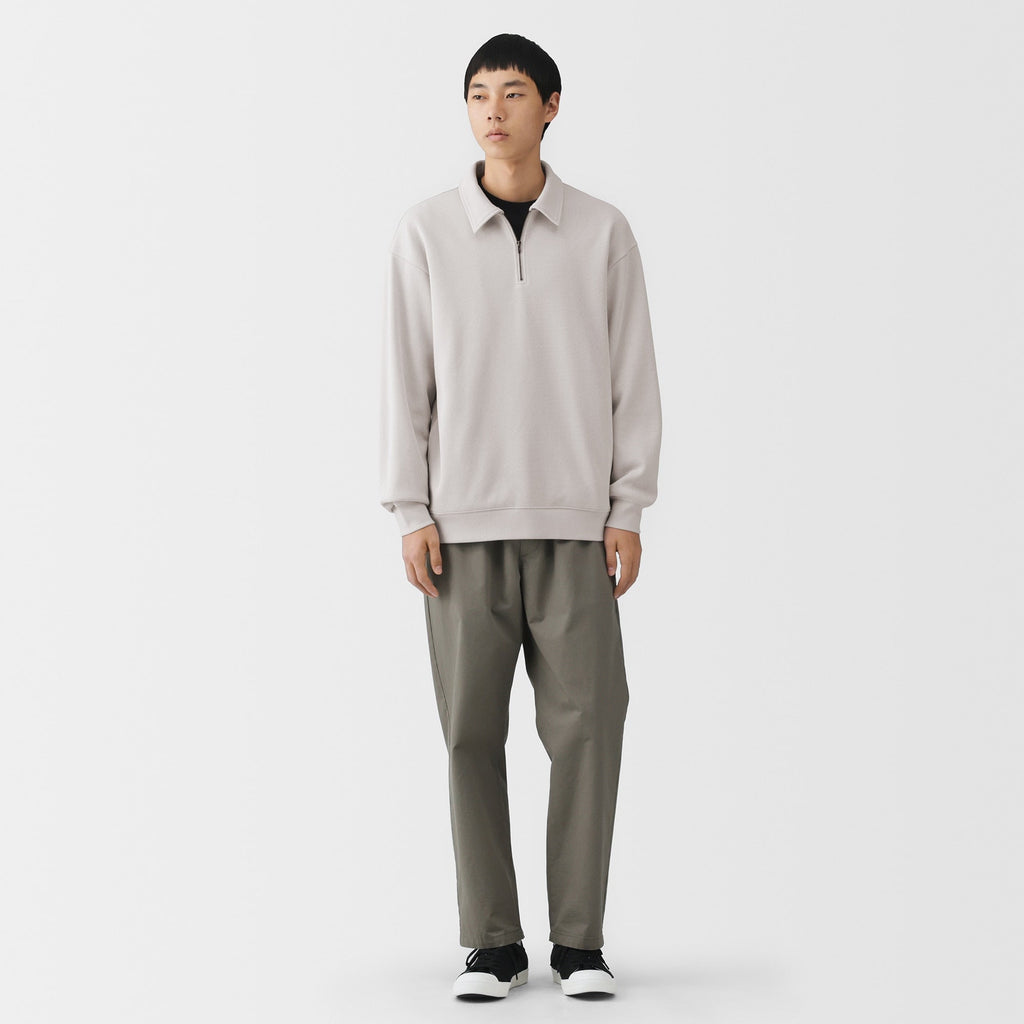 Double Knit Collared Pullover