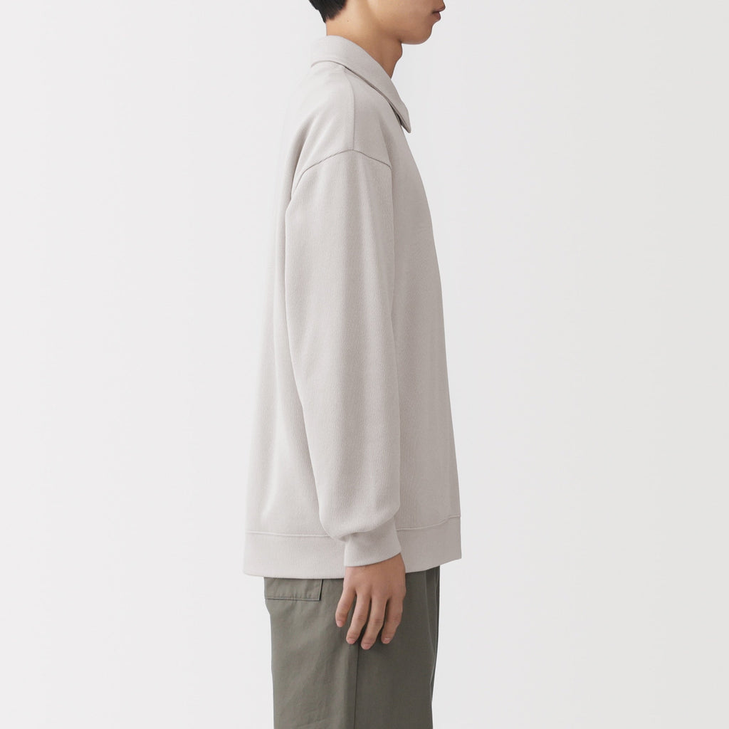 Double Knit Collared Pullover