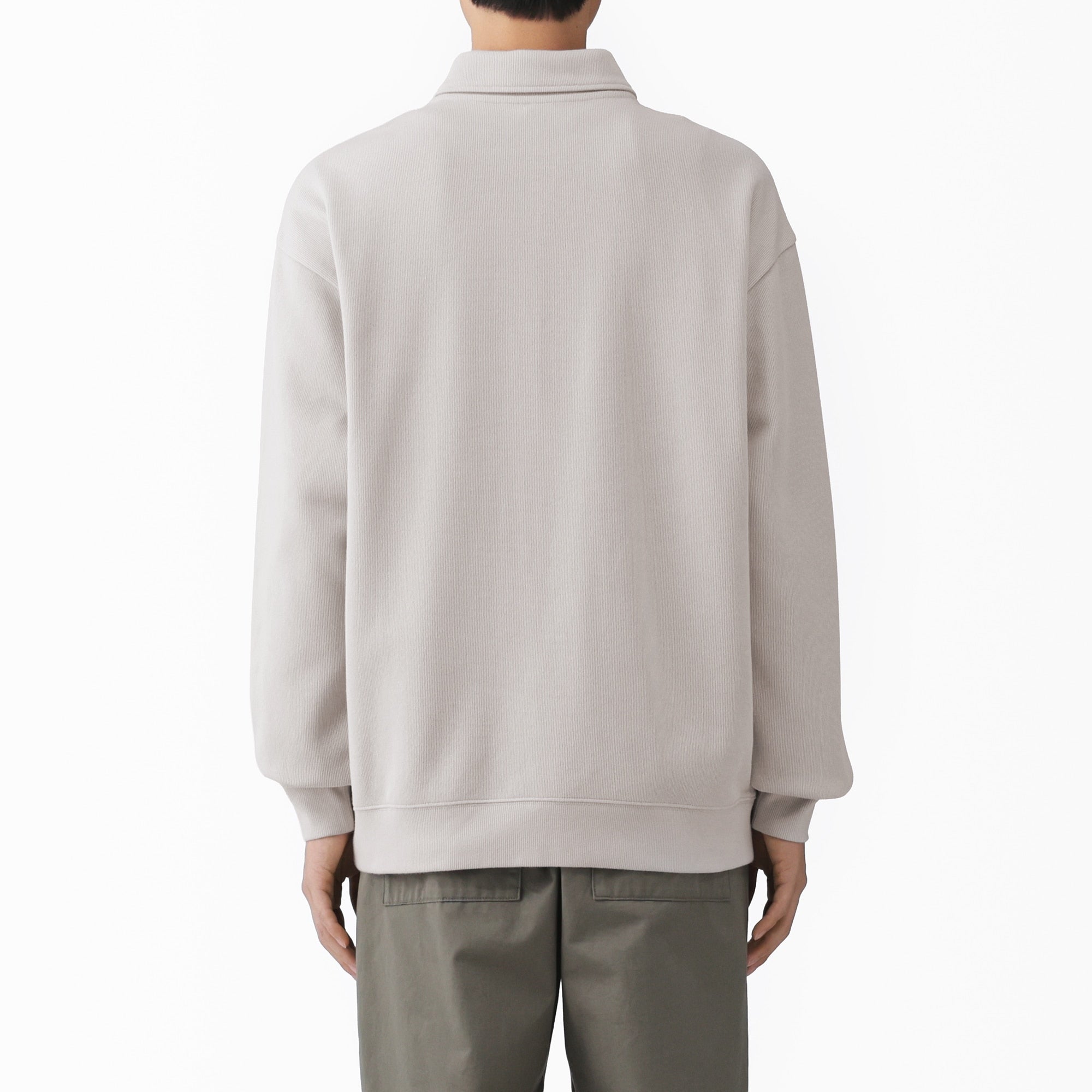 Double Knit Collared Pullover