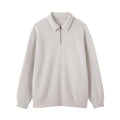 Double Knit Collared Pullover