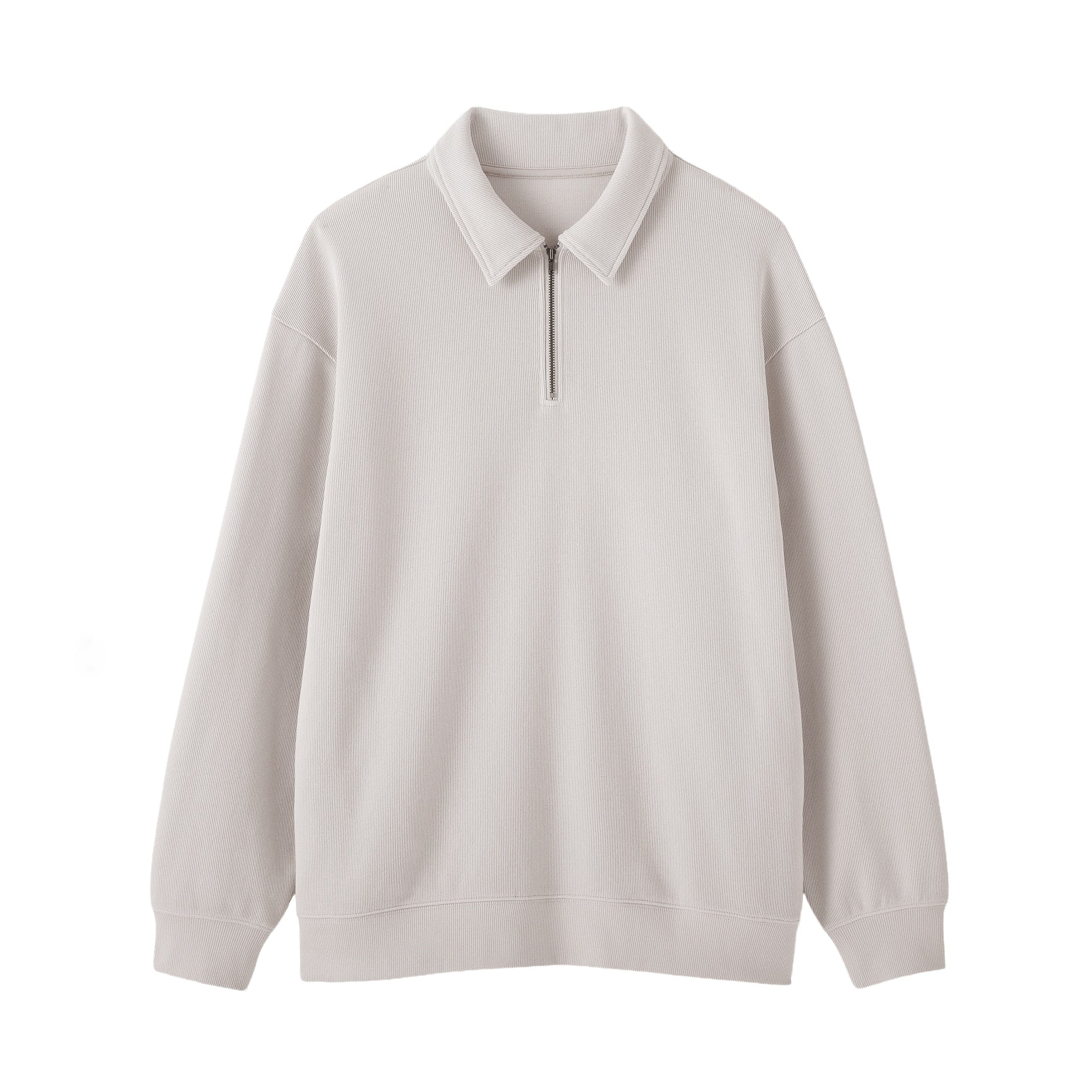 Double Knit Collared Pullover