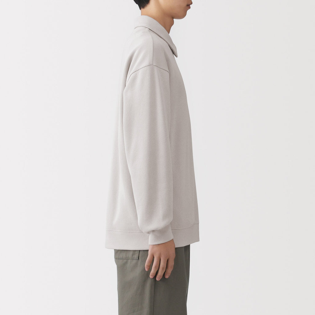 Double Knit Collared Pullover