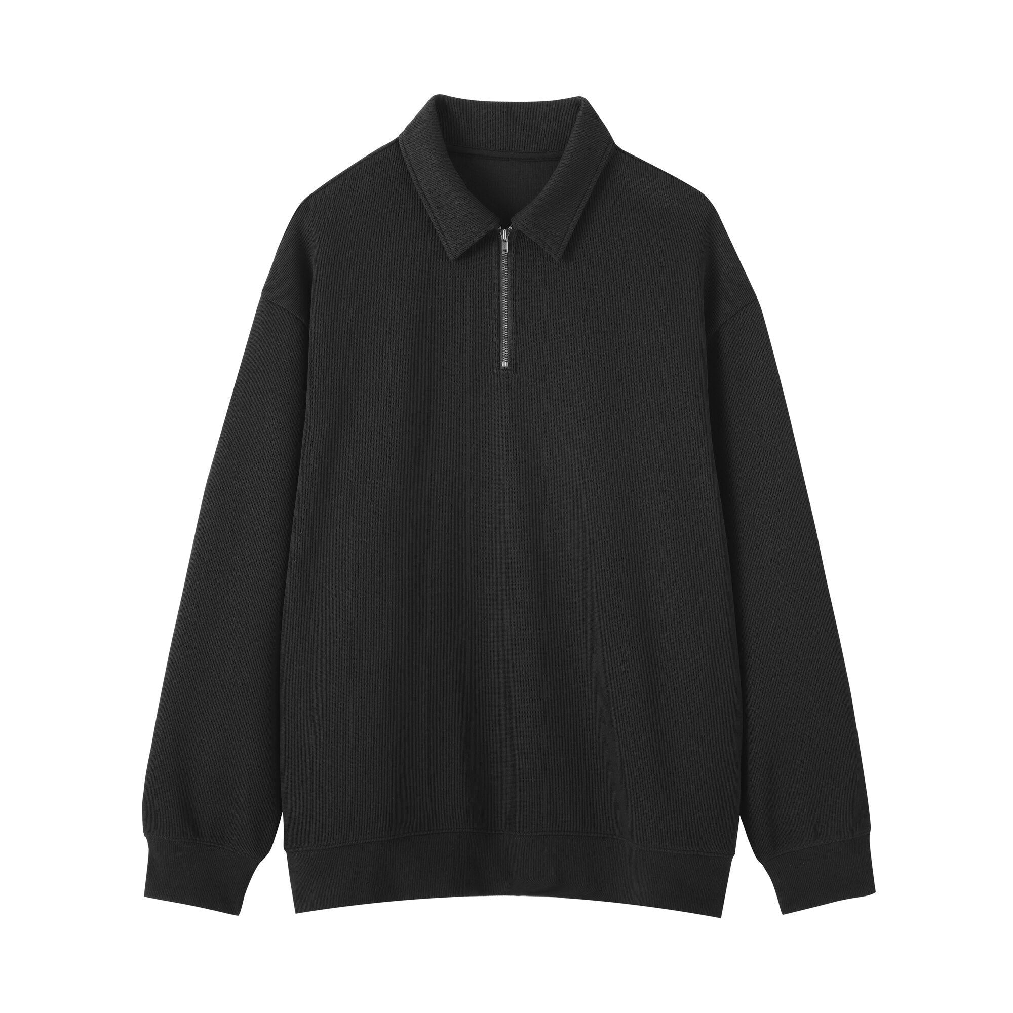 Double Knit Collared Pullover