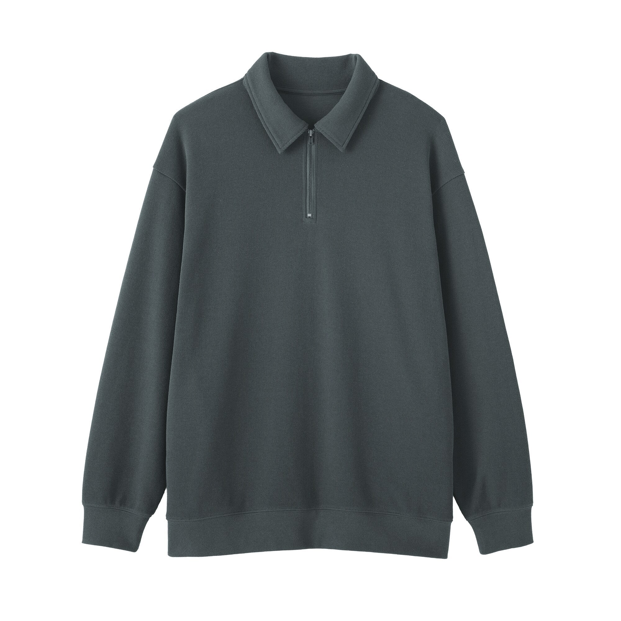 Double Knit Collared Pullover