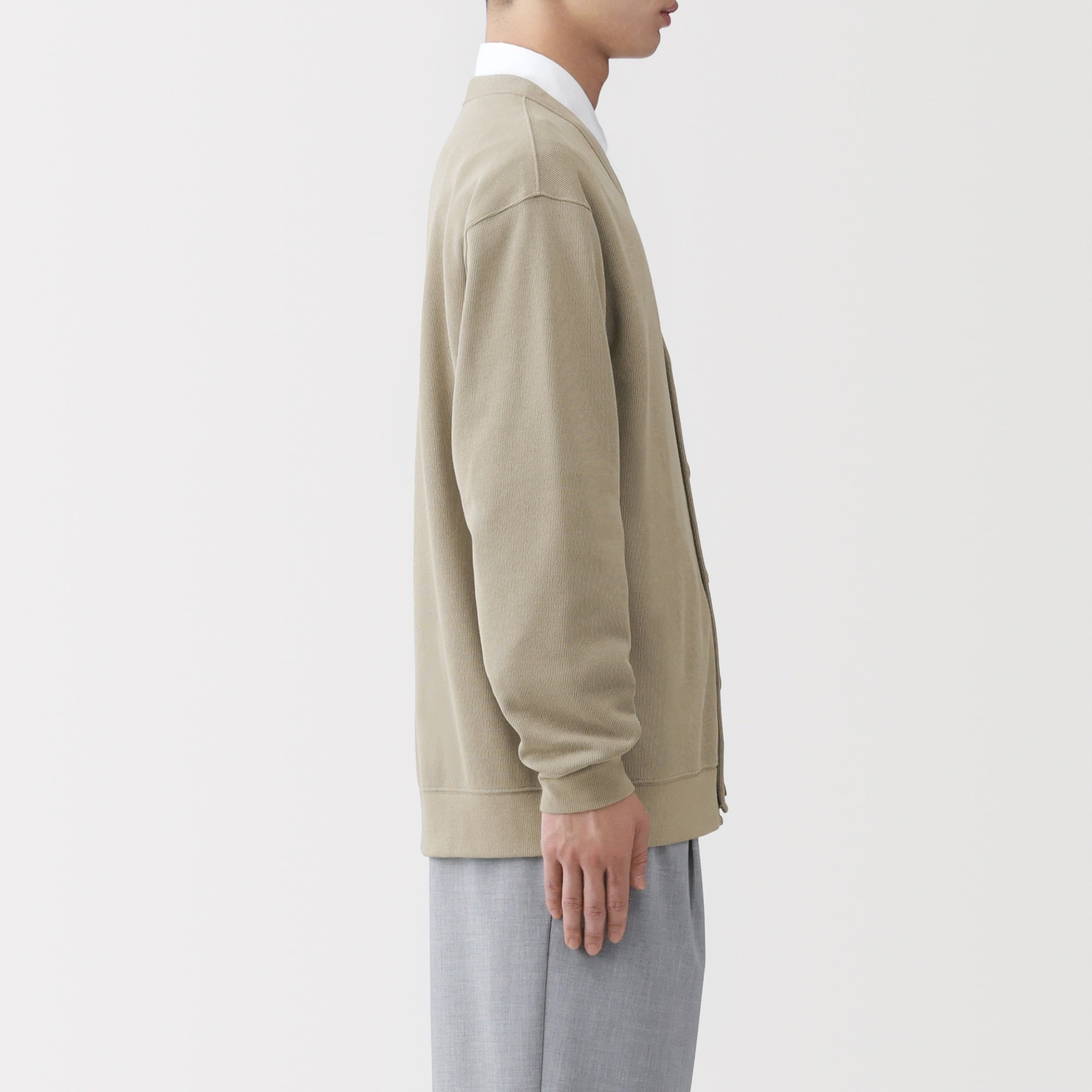 Double Knit V-Neck Cardigan