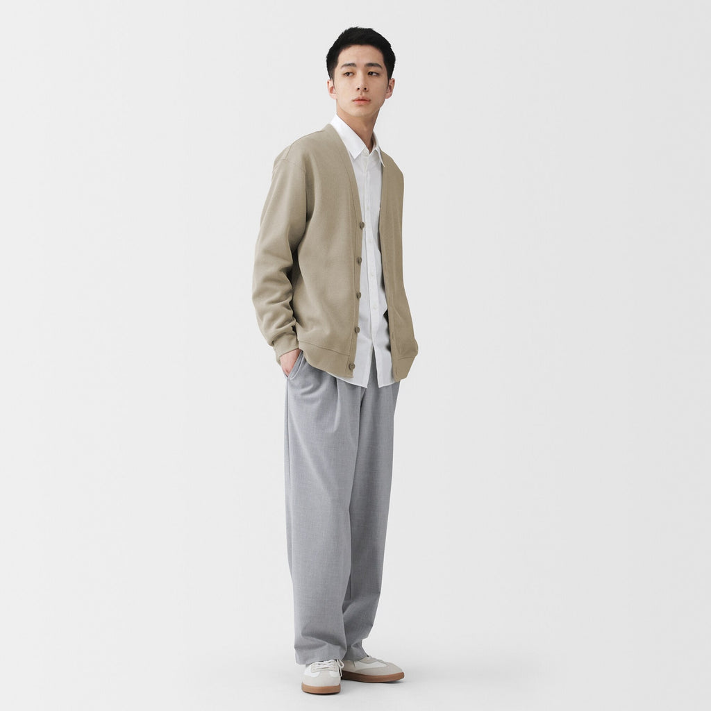 Double Knit V-Neck Cardigan