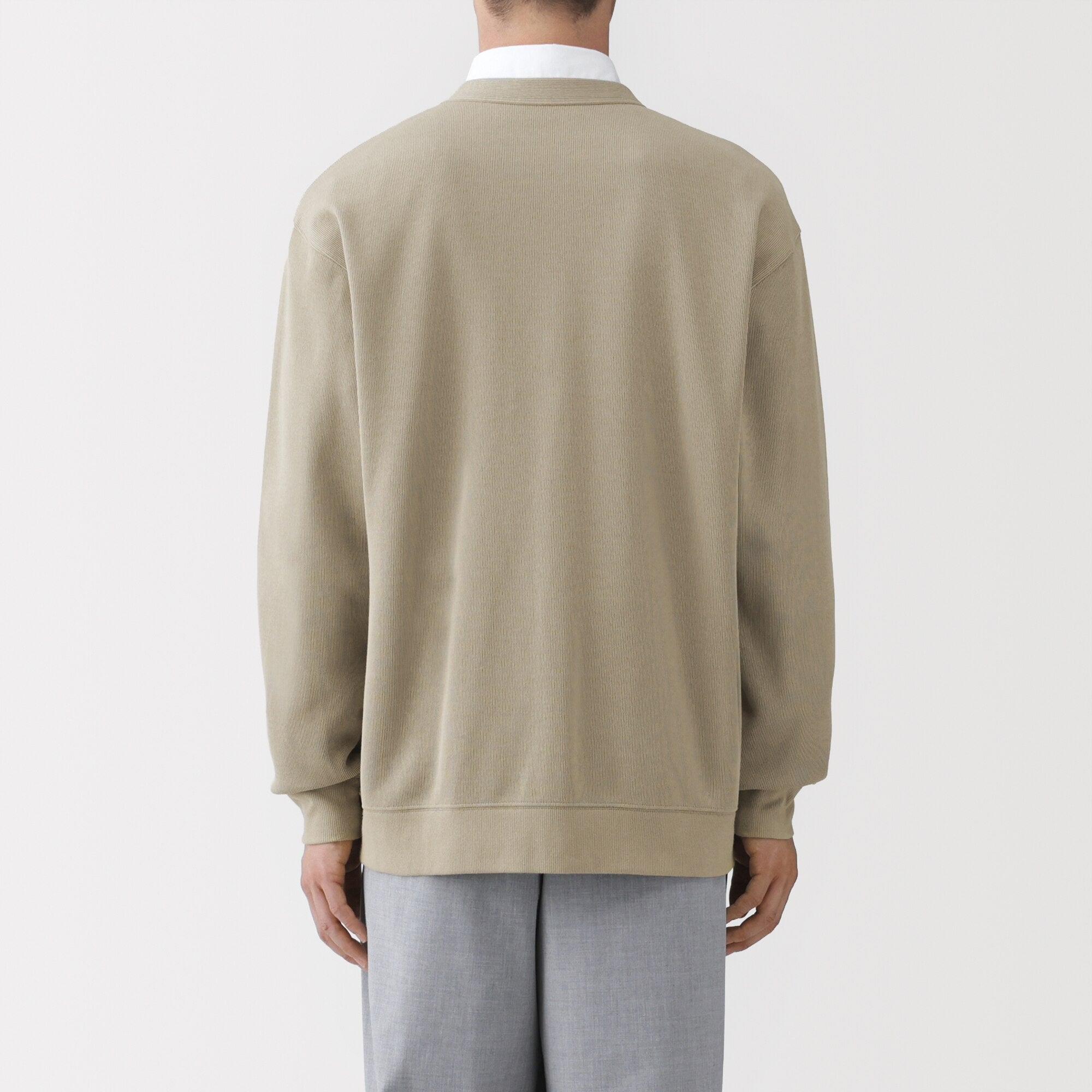 Double Knit V-Neck Cardigan