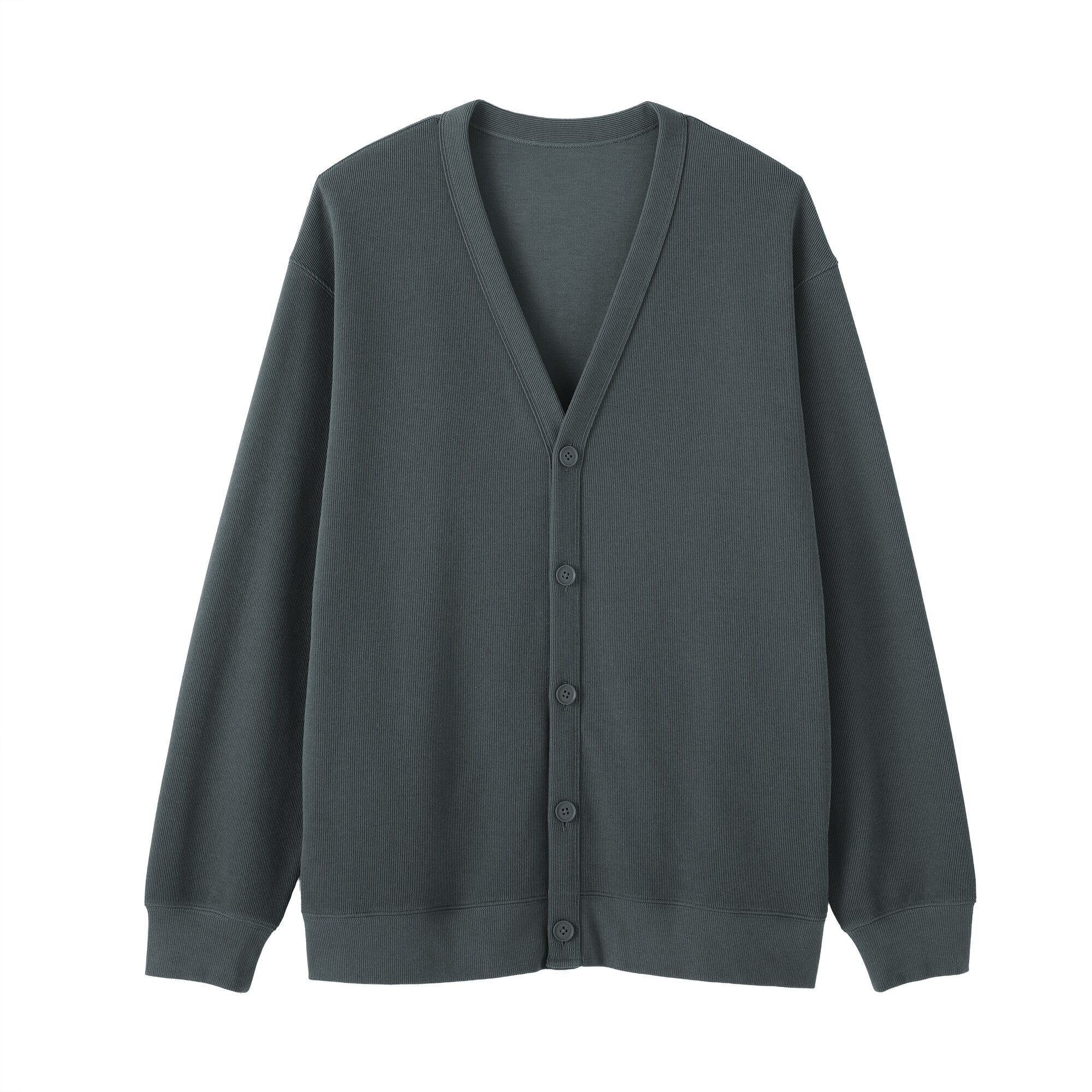 Double Knit V-Neck Cardigan