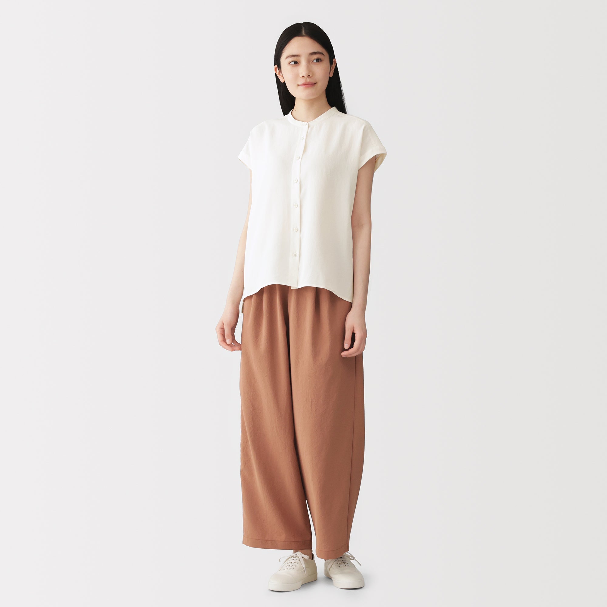 Breathable French Sleeve Blouse