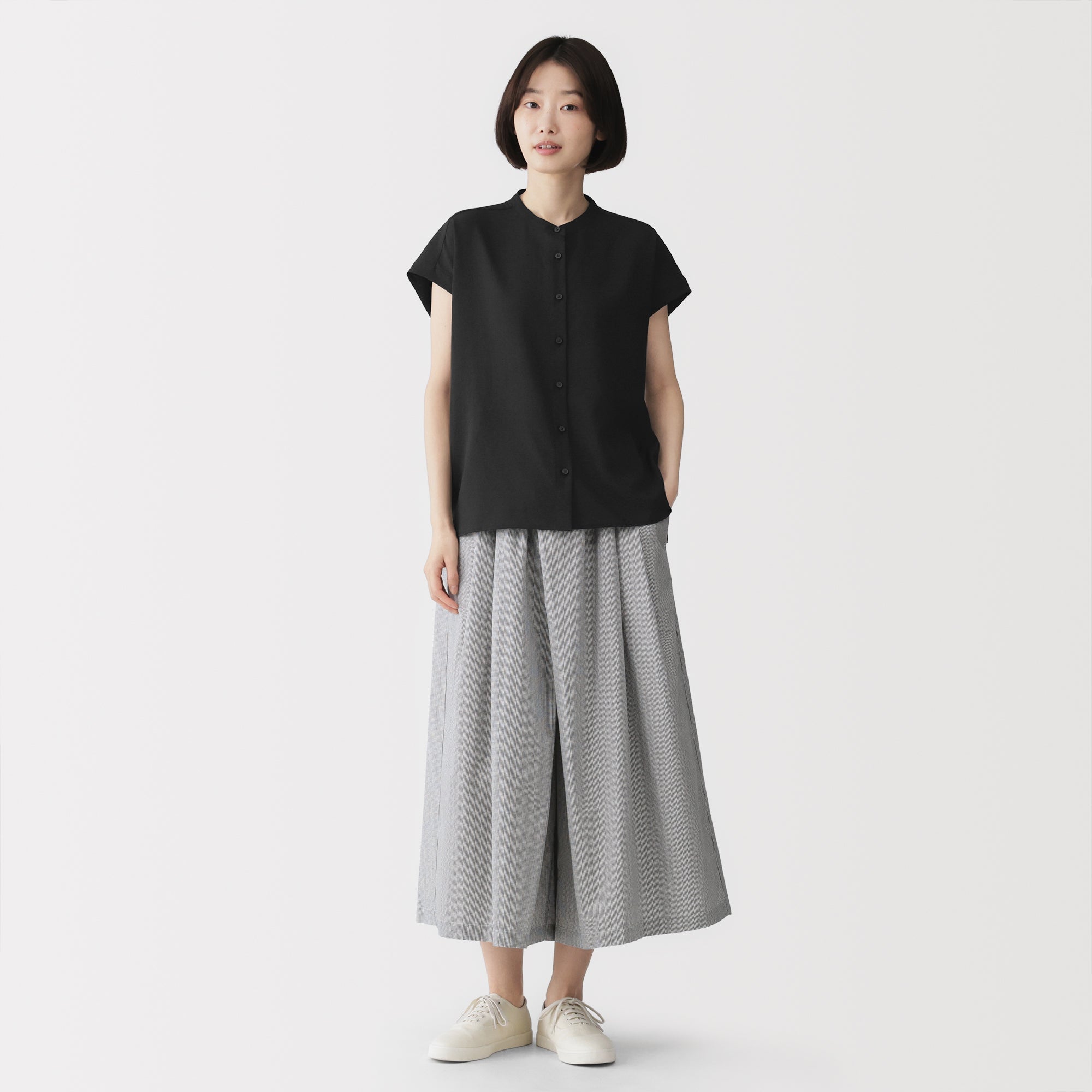 Breathable French Sleeve Blouse