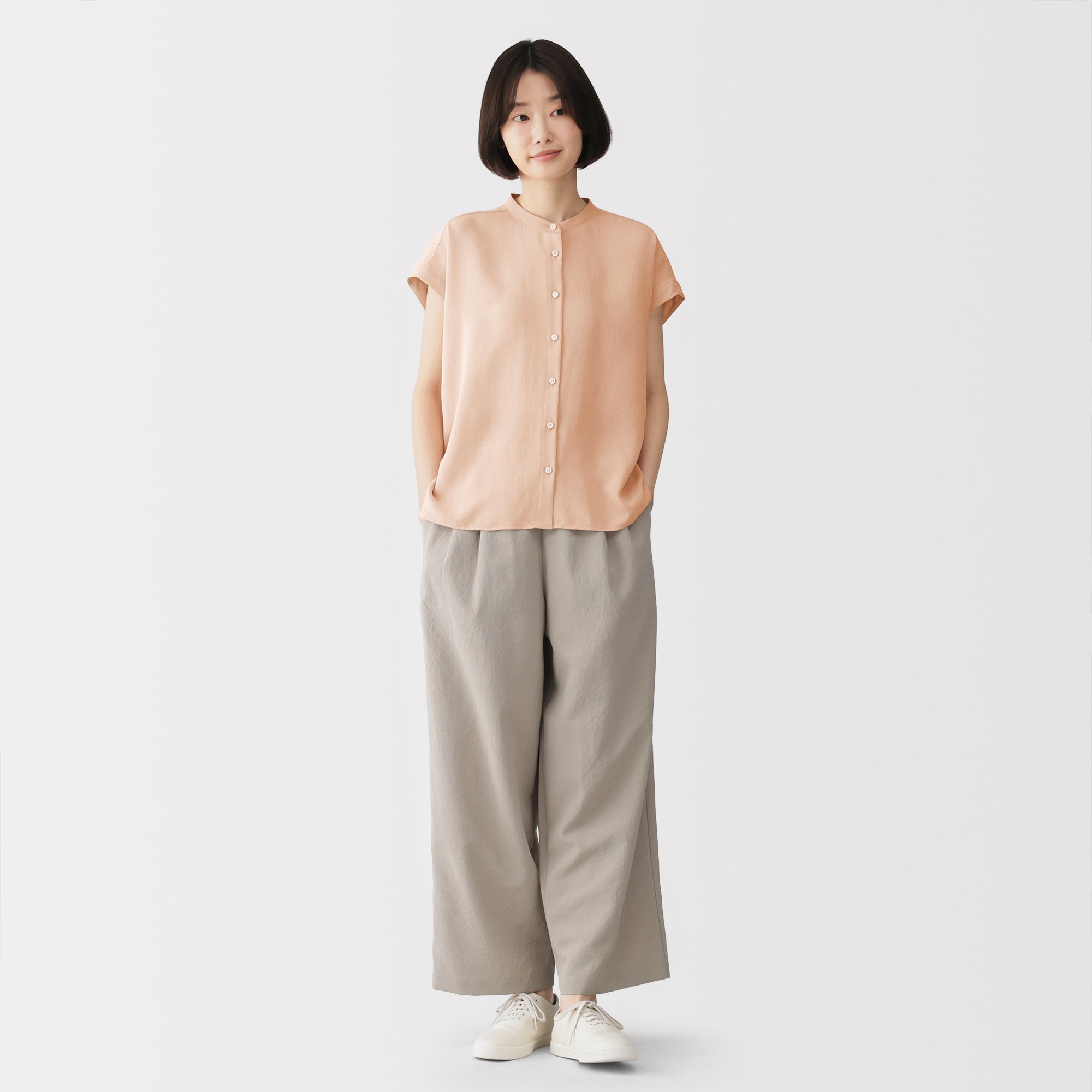 Breathable French Sleeve Blouse