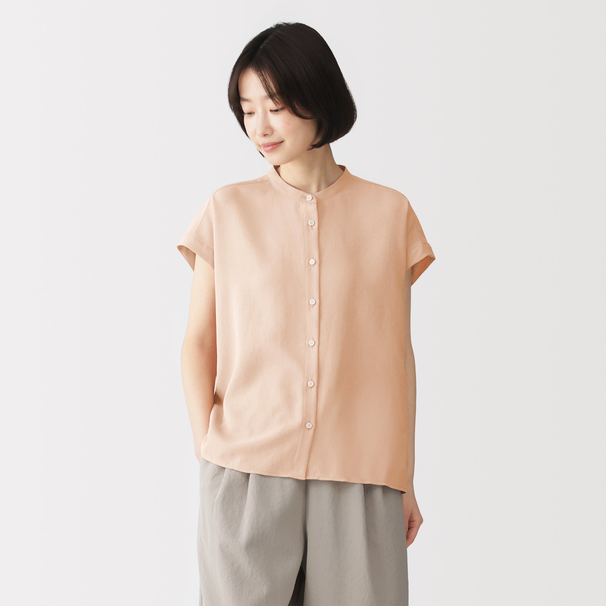 Breathable French Sleeve Blouse