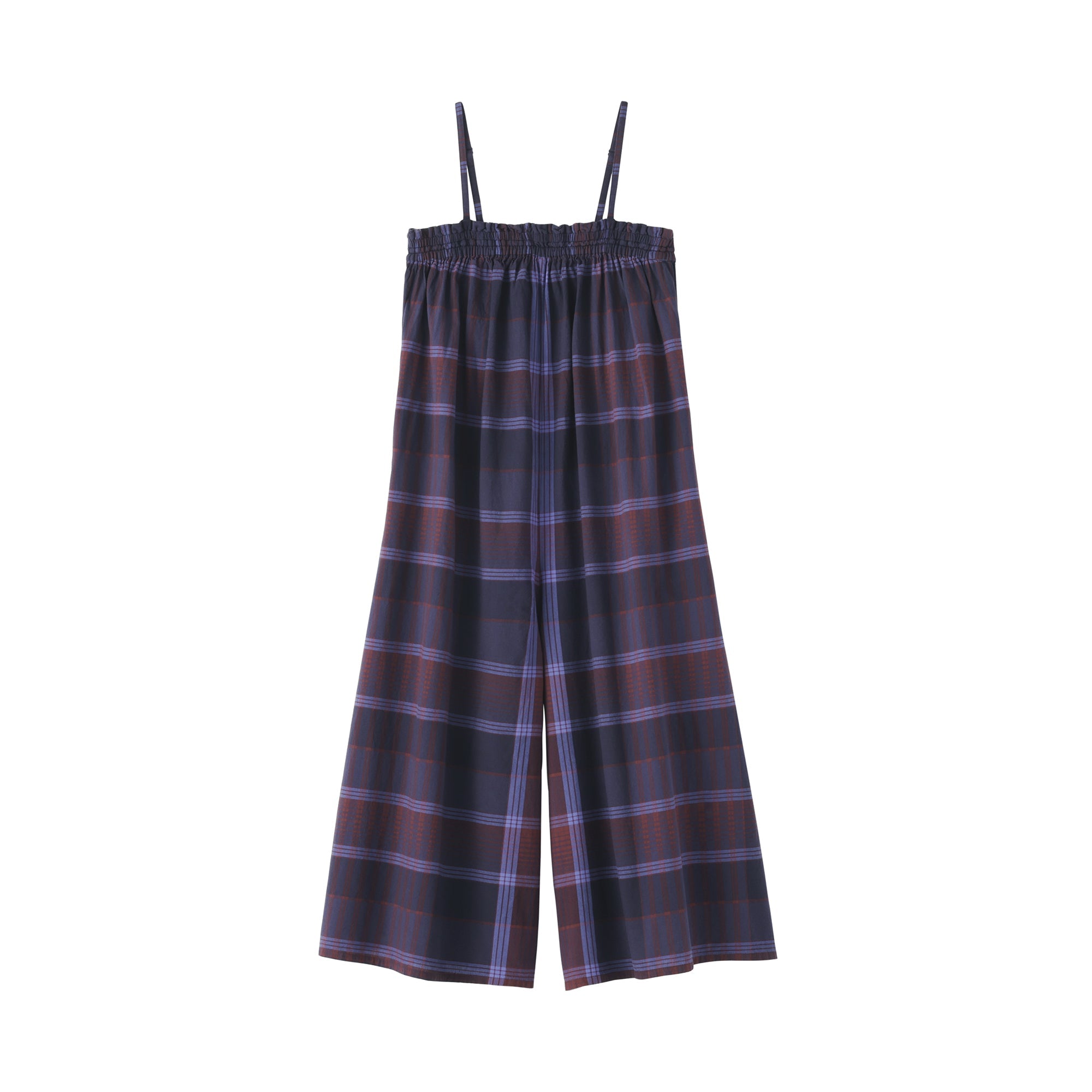 Madras Cotton Cami Jumpsuit