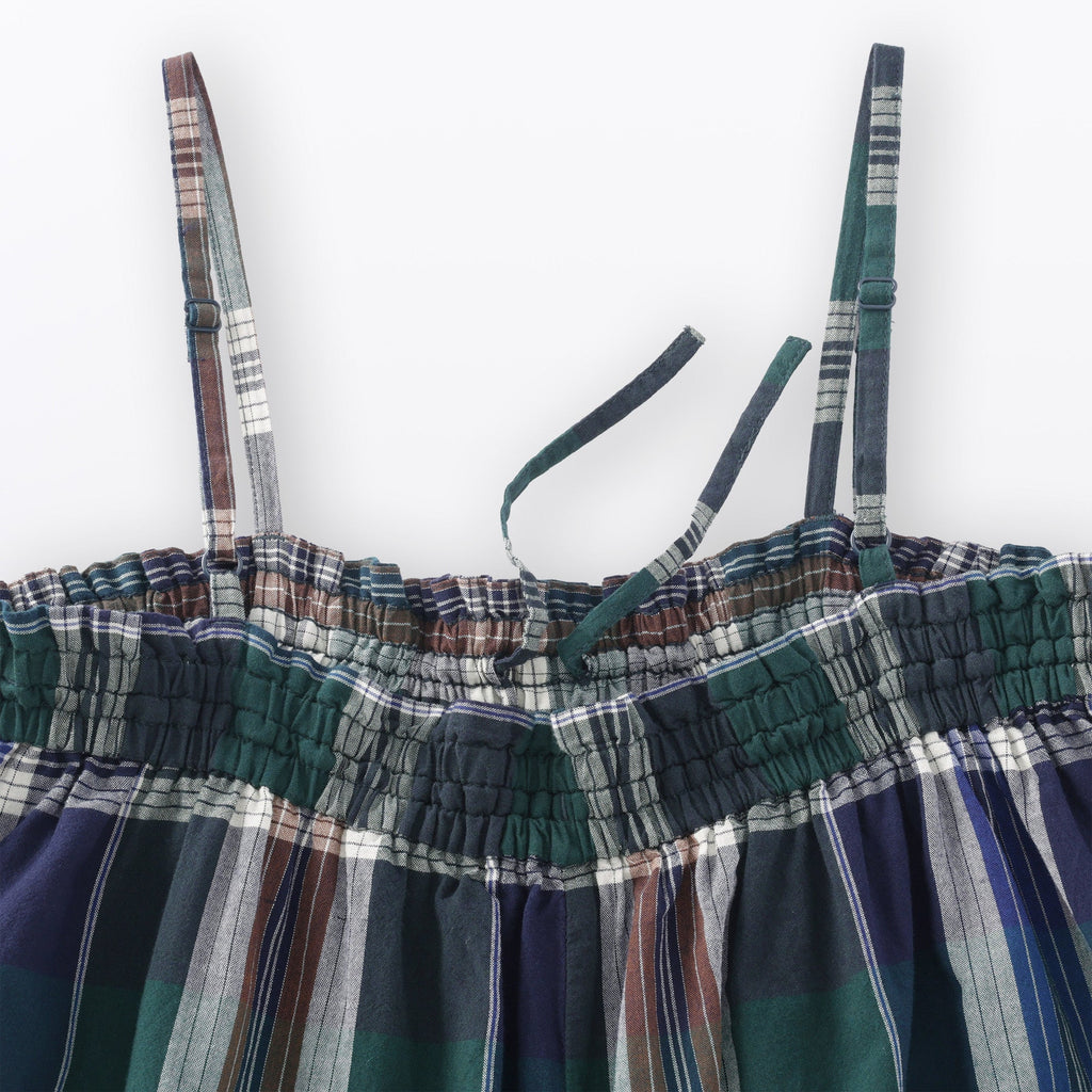 Madras Cotton Cami Jumpsuit