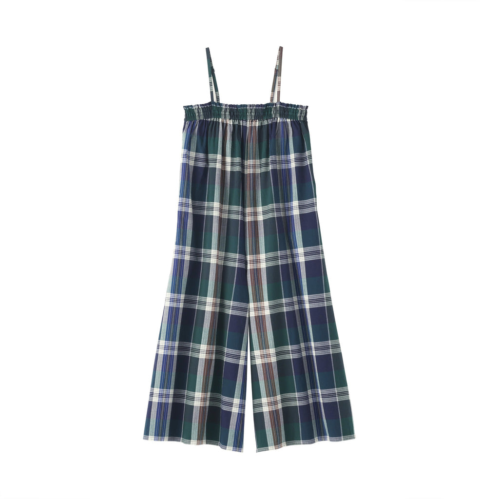 Madras Cotton Cami Jumpsuit