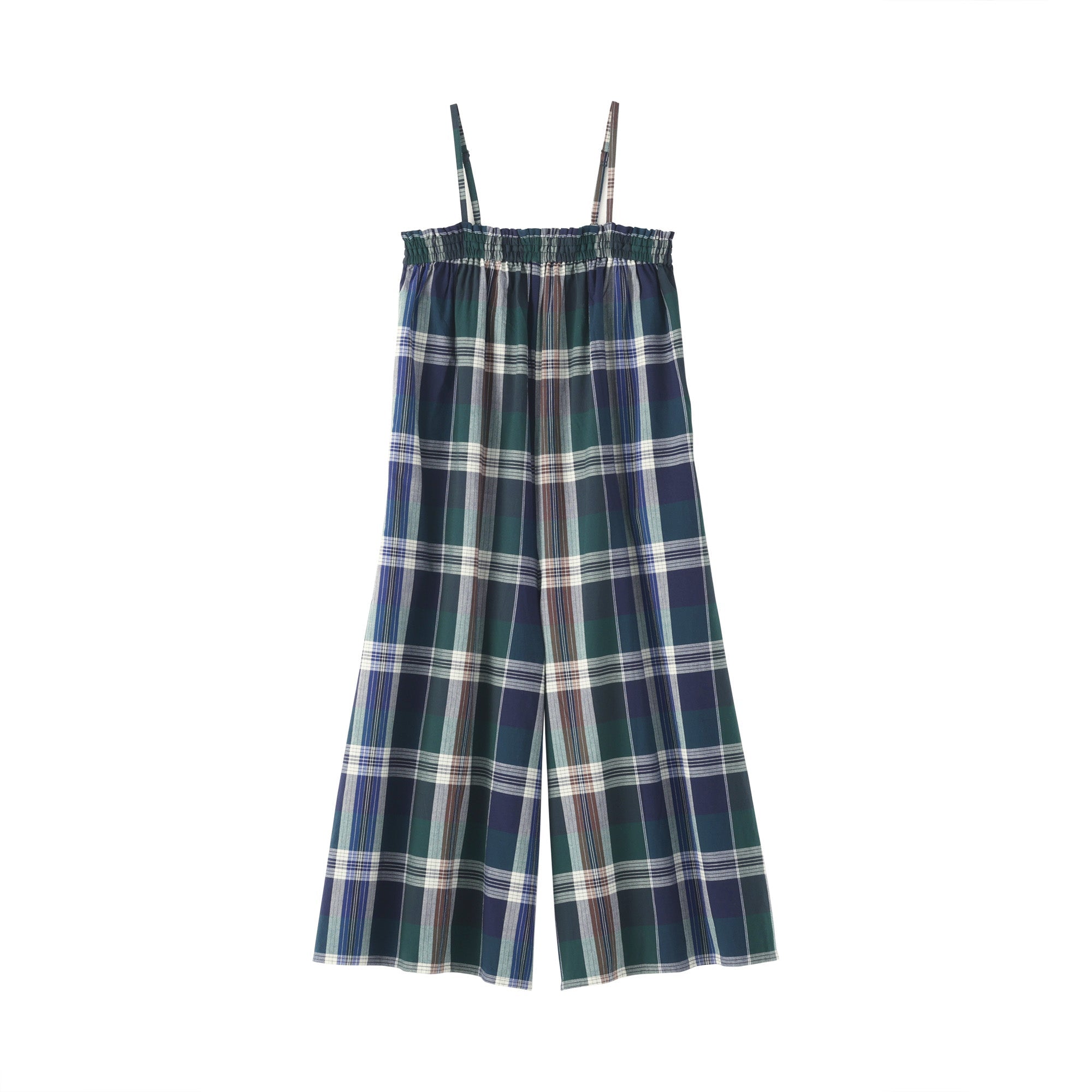 Madras Cotton Cami Jumpsuit