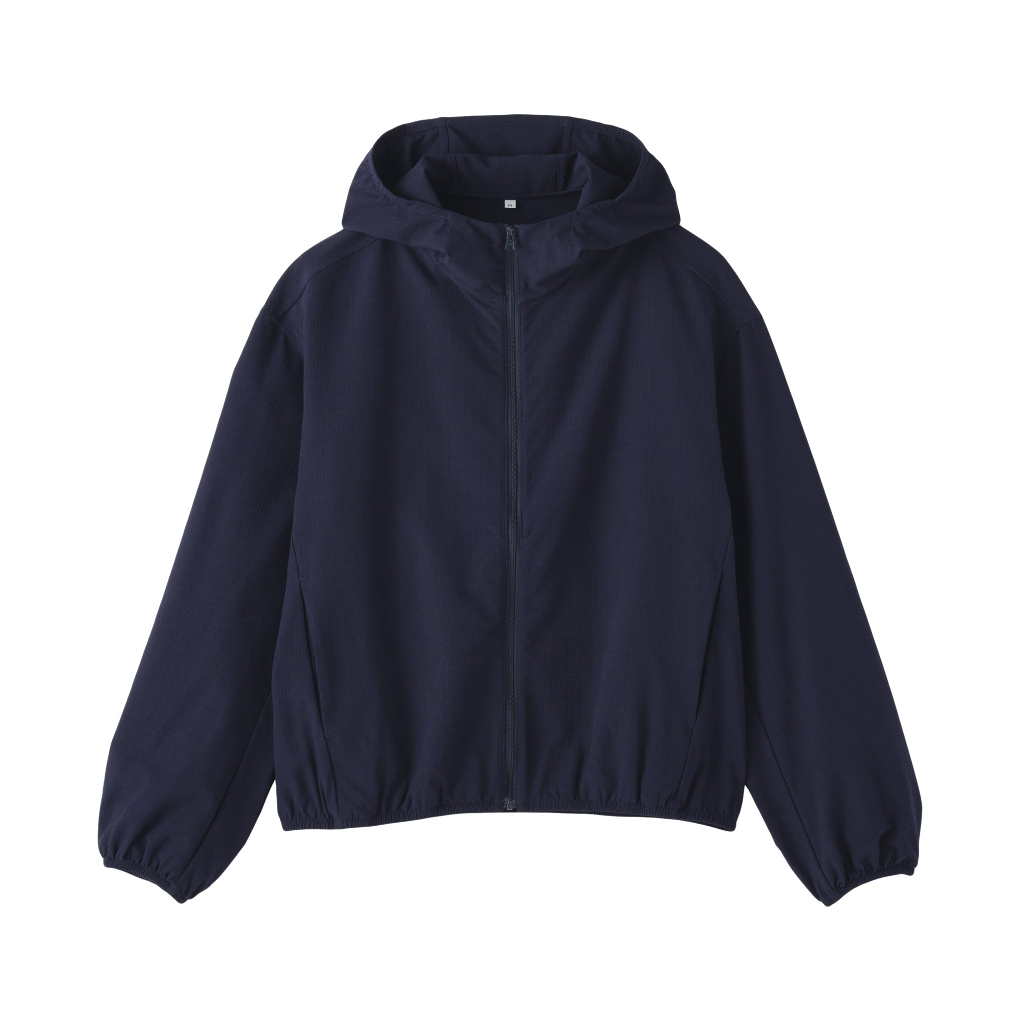 Breathable Seersucker Zip Hoodie