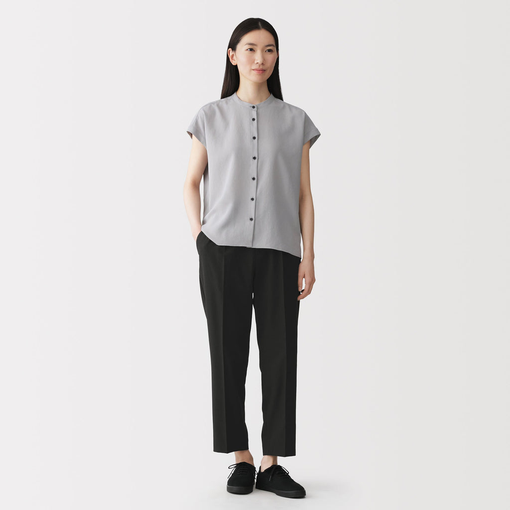Breathable Seersucker Tapered Pants