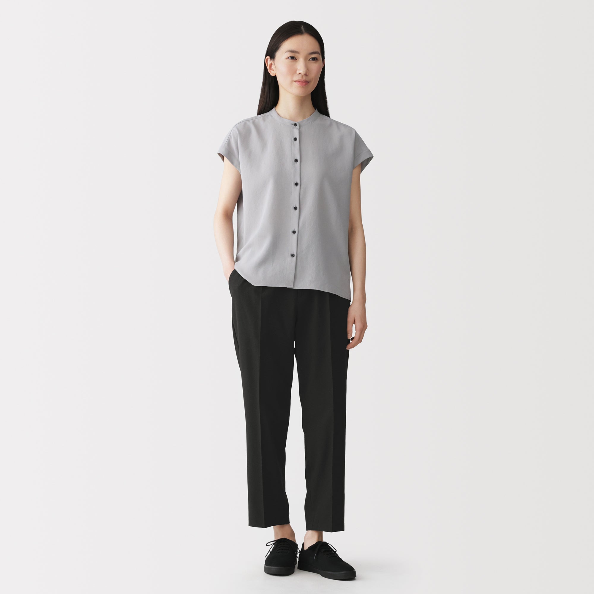 Breathable Seersucker Tapered Pants