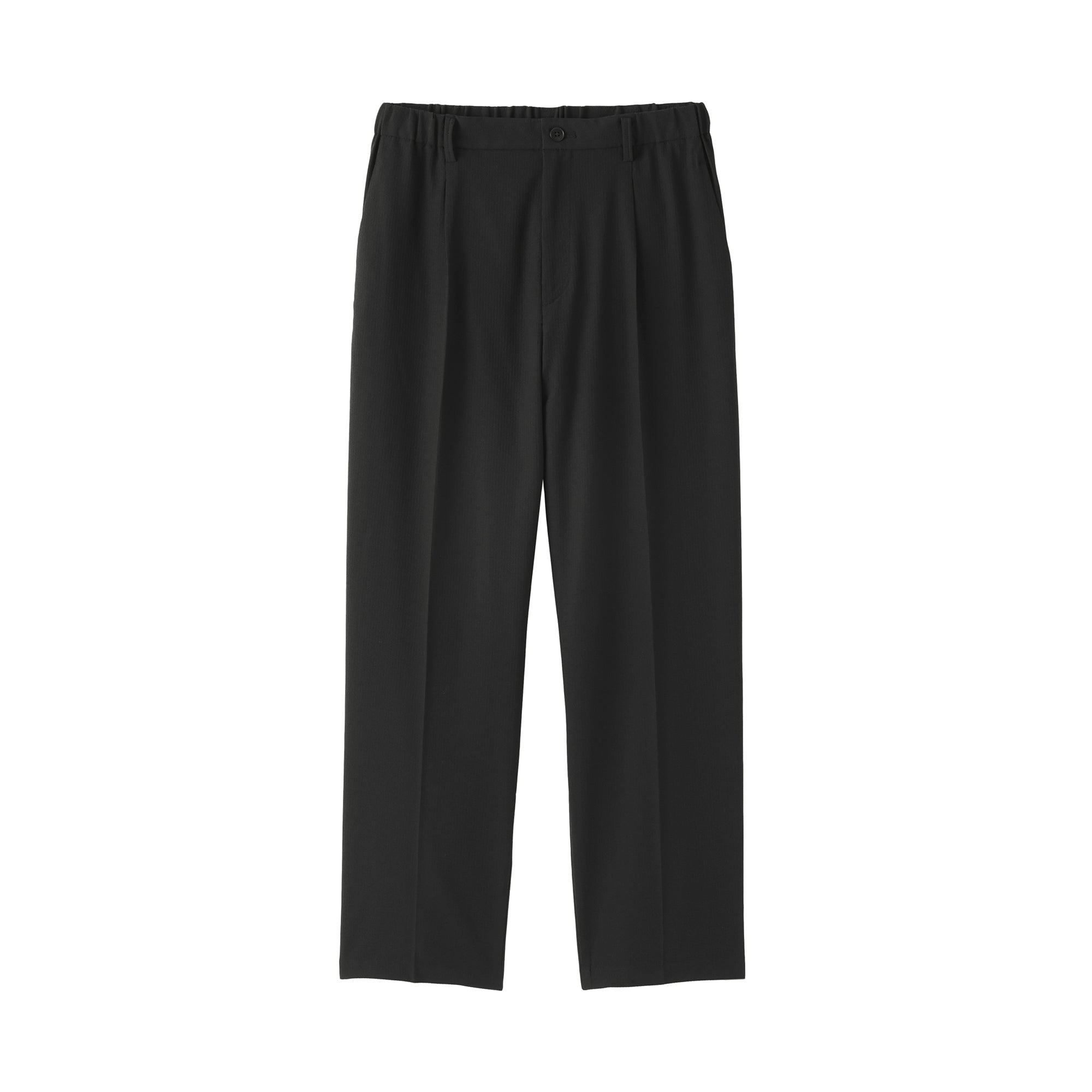 Breathable Seersucker Tapered Pants