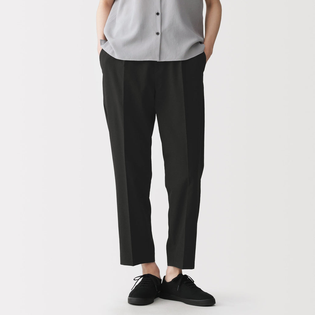 Breathable Seersucker Tapered Pants