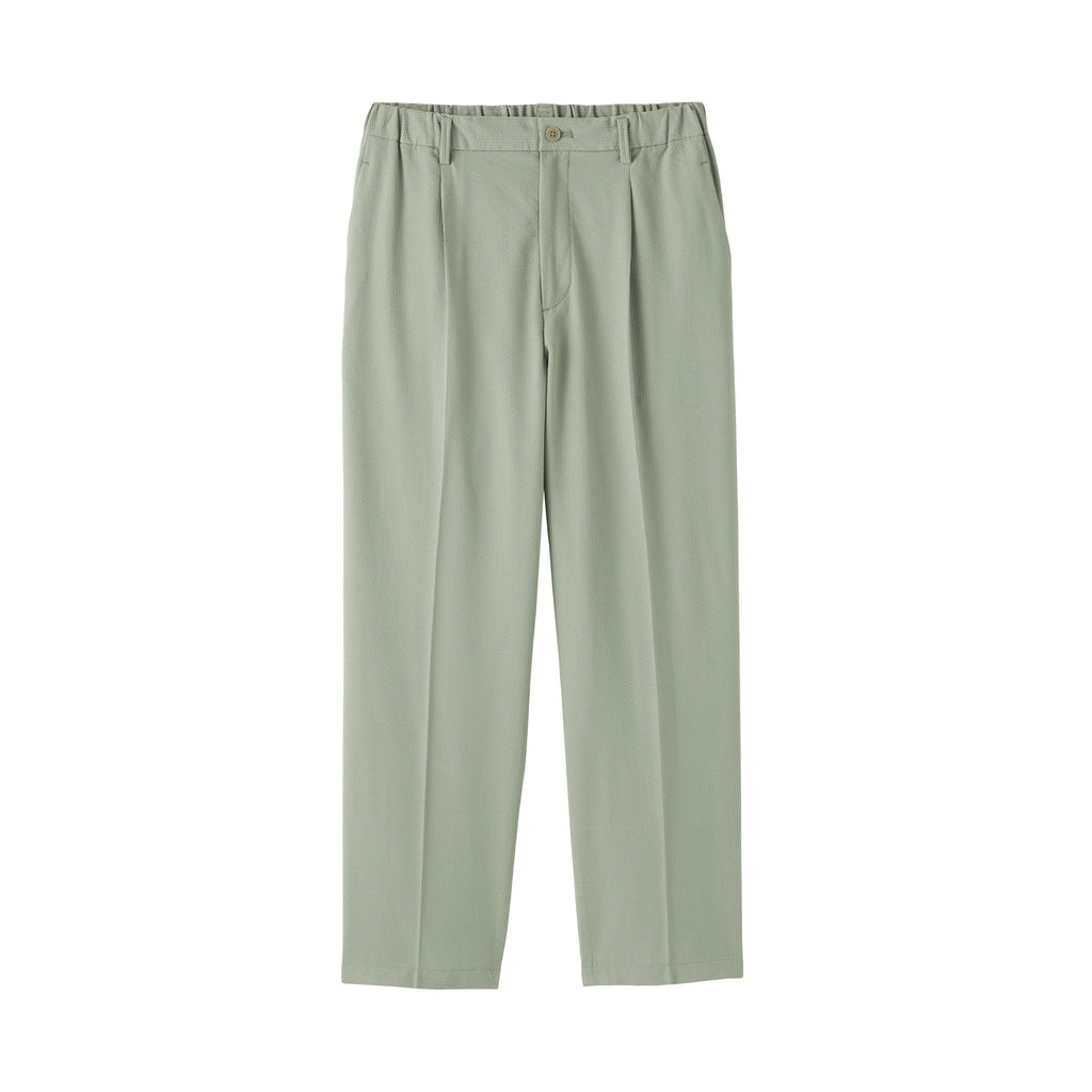Breathable Seersucker Tapered Pants