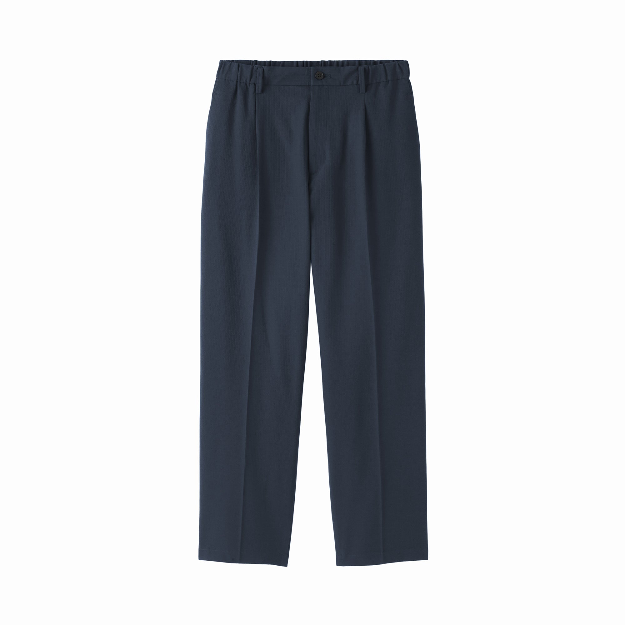 Breathable Seersucker Tapered Pants