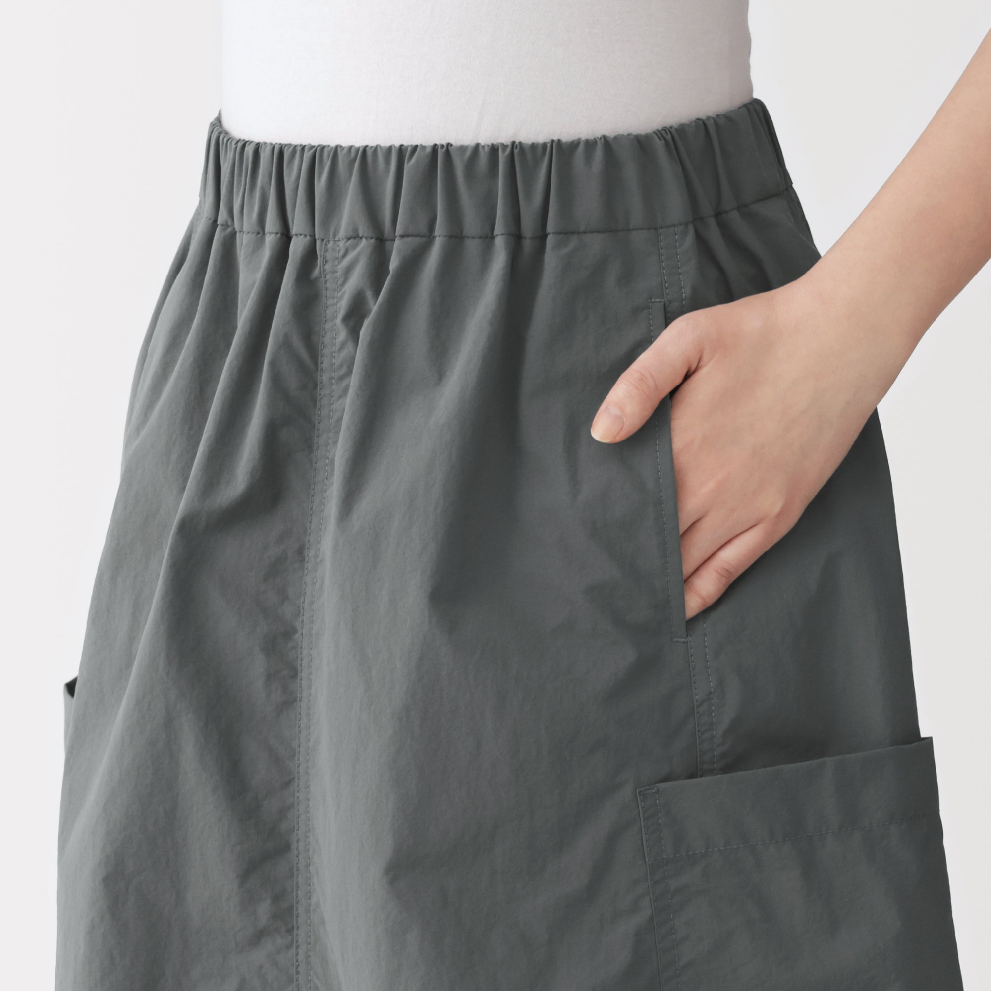 Water Repellent Cargo Skirt