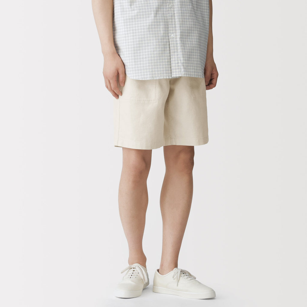 Jute Blend Shorts