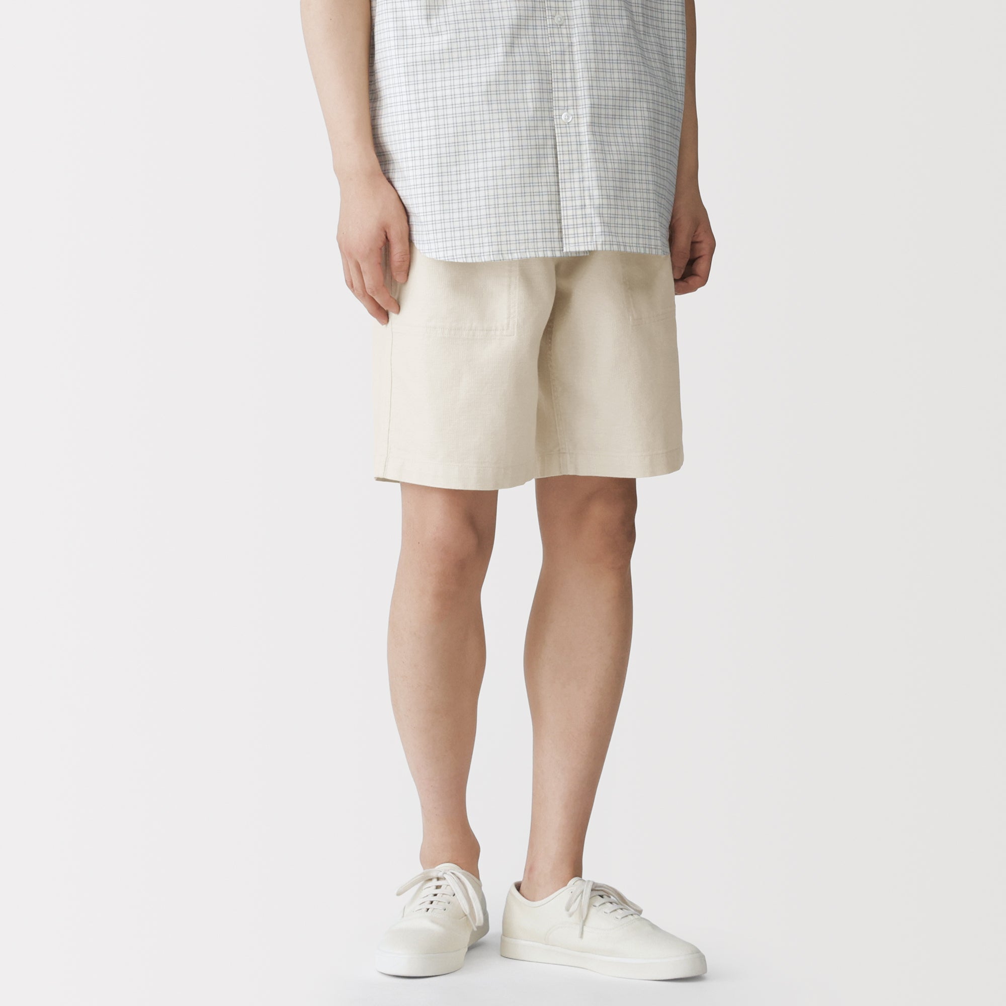 Jute Blend Shorts