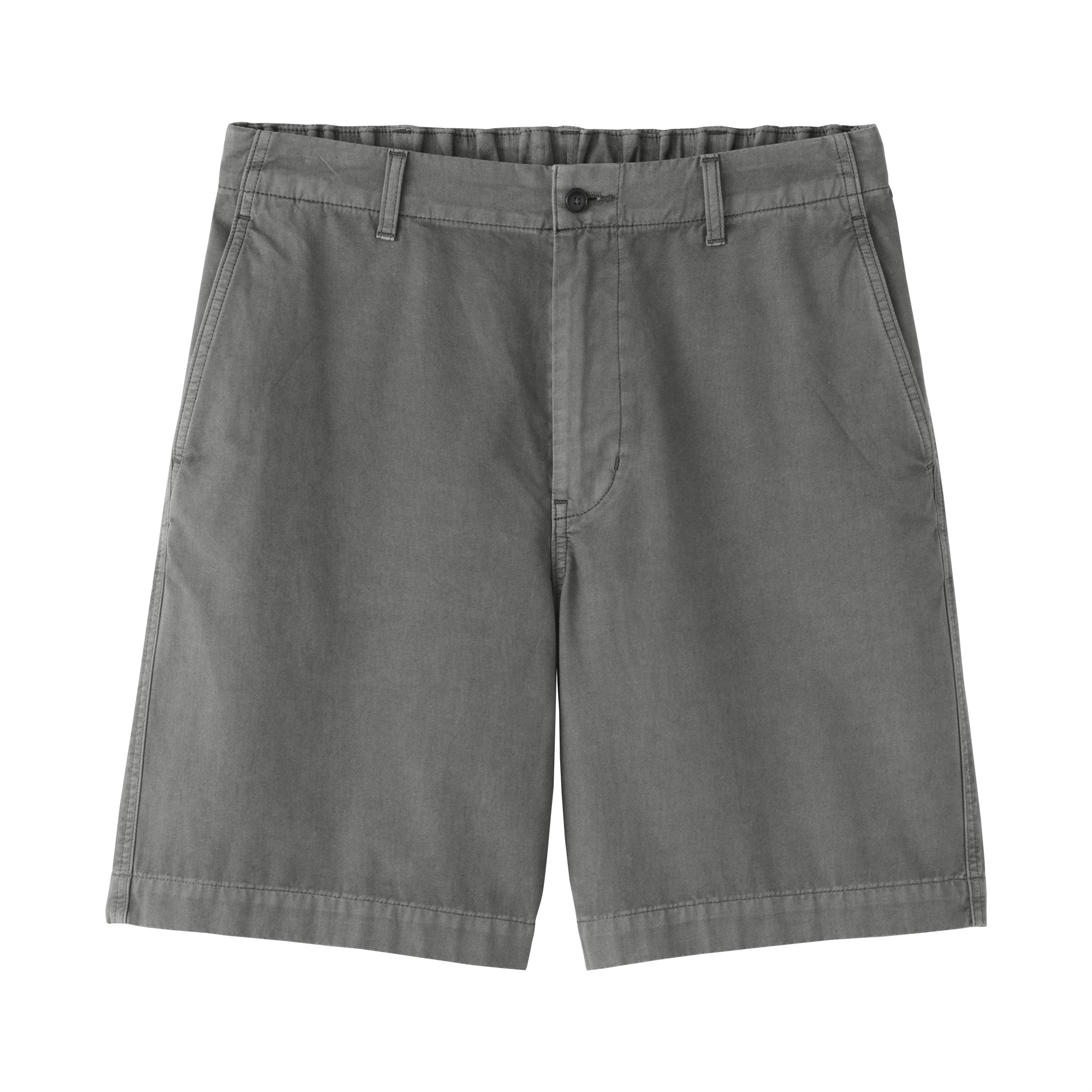 Cotton Garment-Dyed Shorts