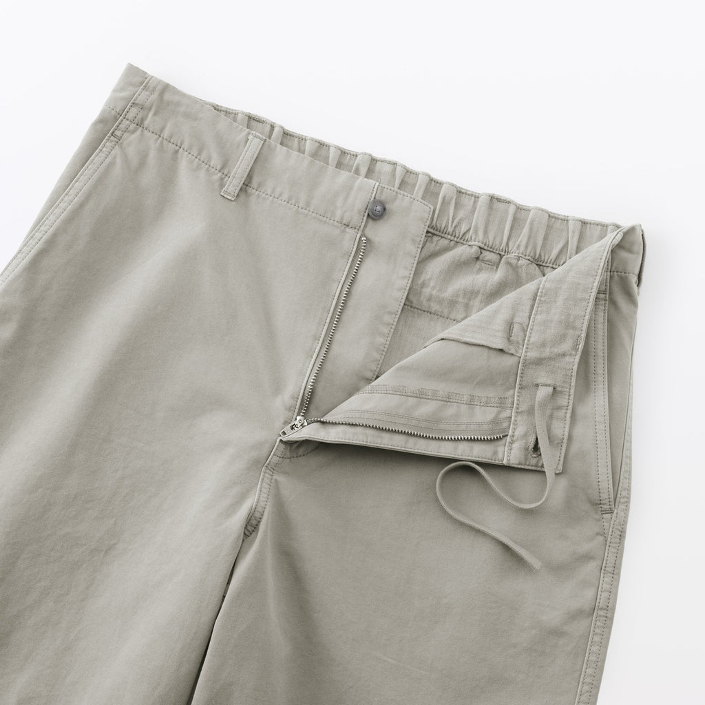 Cotton Garment-Dyed Shorts
