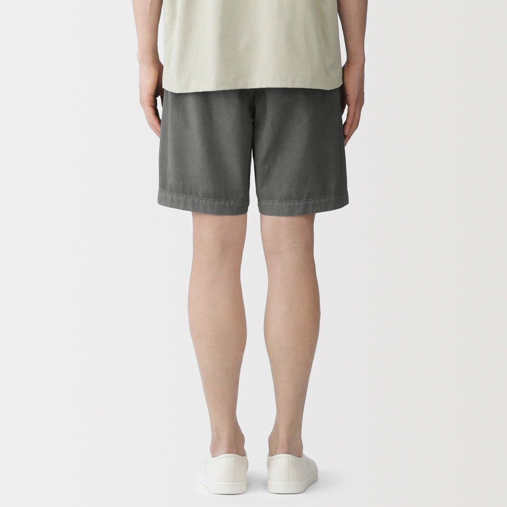 Cotton Garment-Dyed Shorts