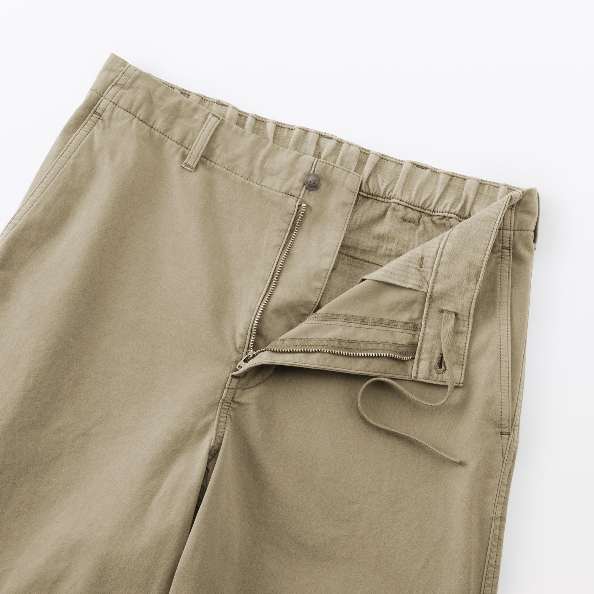 Cotton Garment-Dyed Shorts