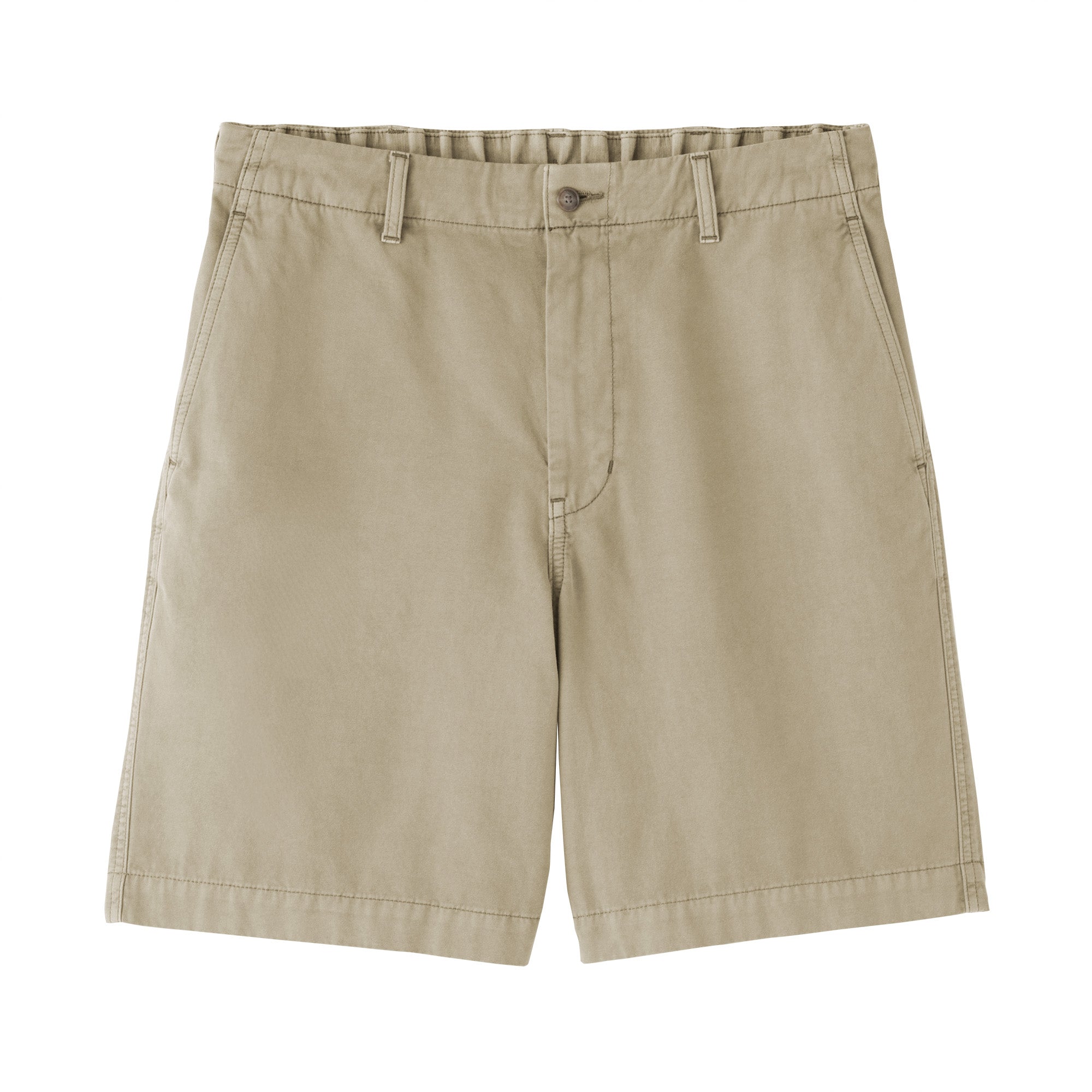 Cotton Garment-Dyed Shorts
