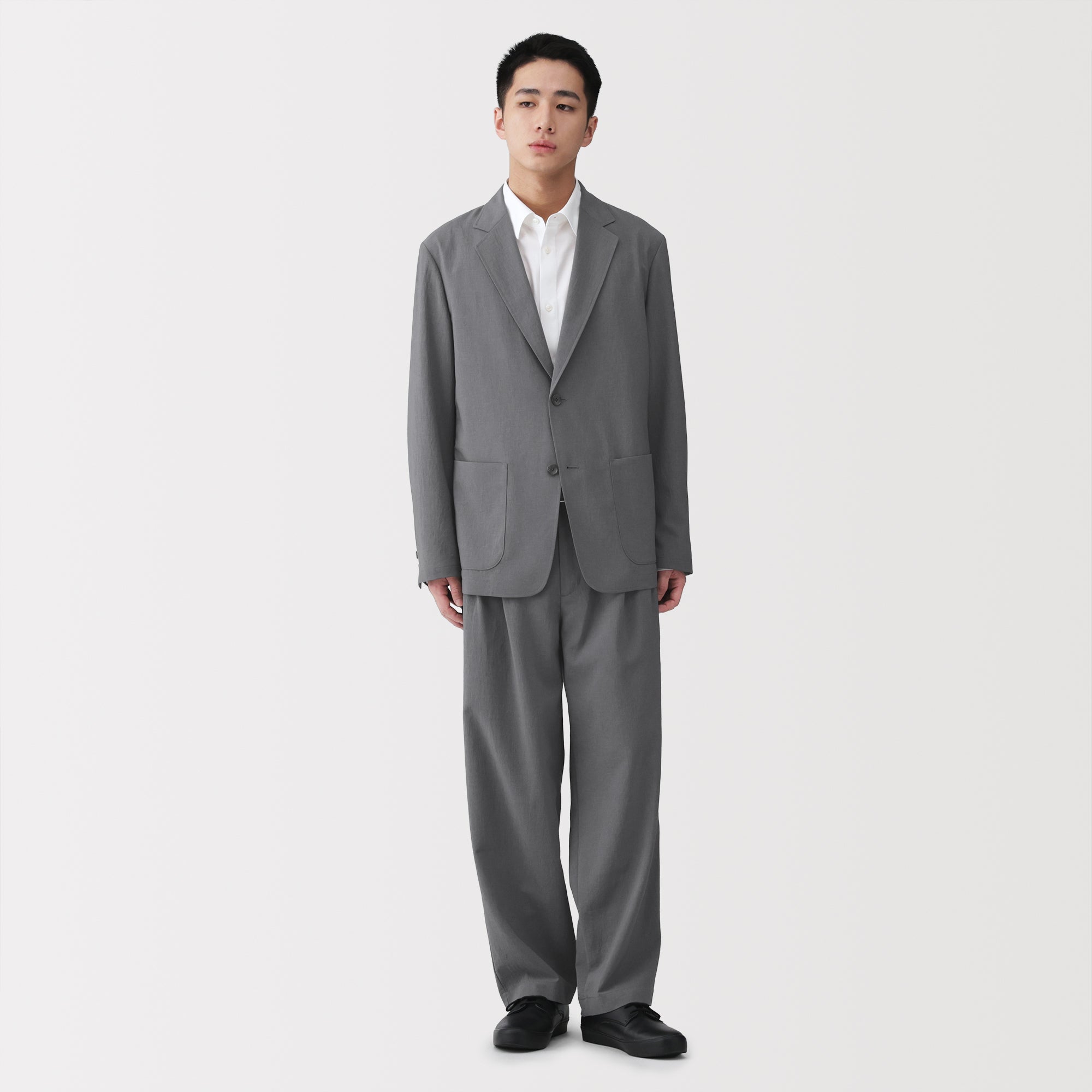 Breathable Double-Pleated Pants