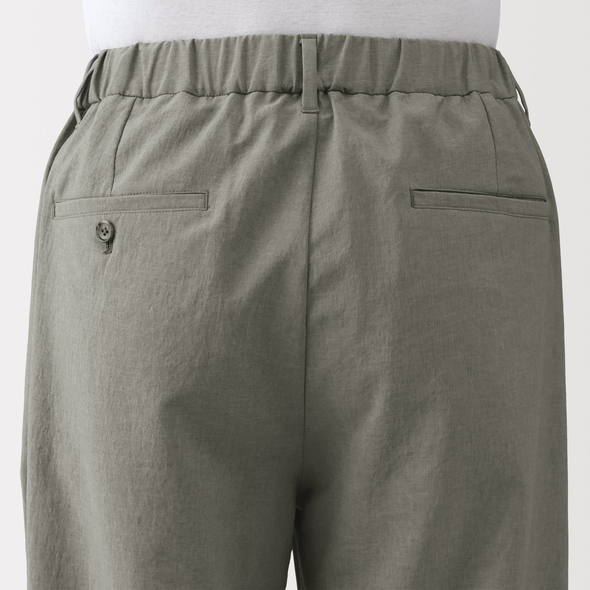 Breathable Double-Pleated Pants