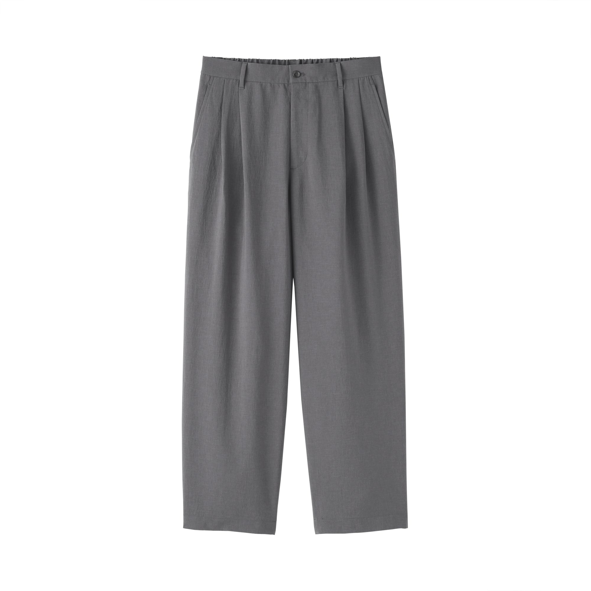Breathable Double-Pleated Pants